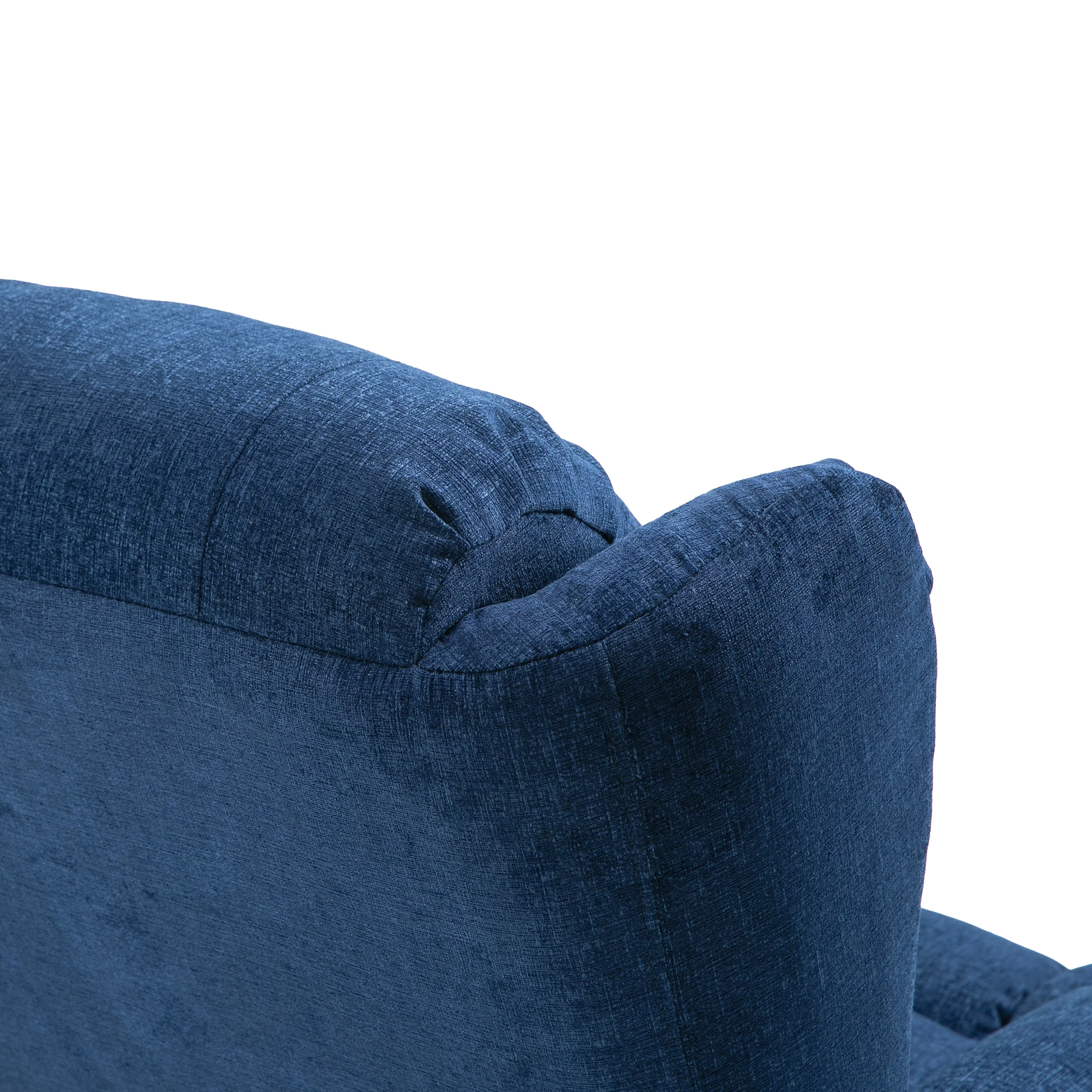 Ellerslie Contemporary Pillow Tufted Massage Recliner - furnishings