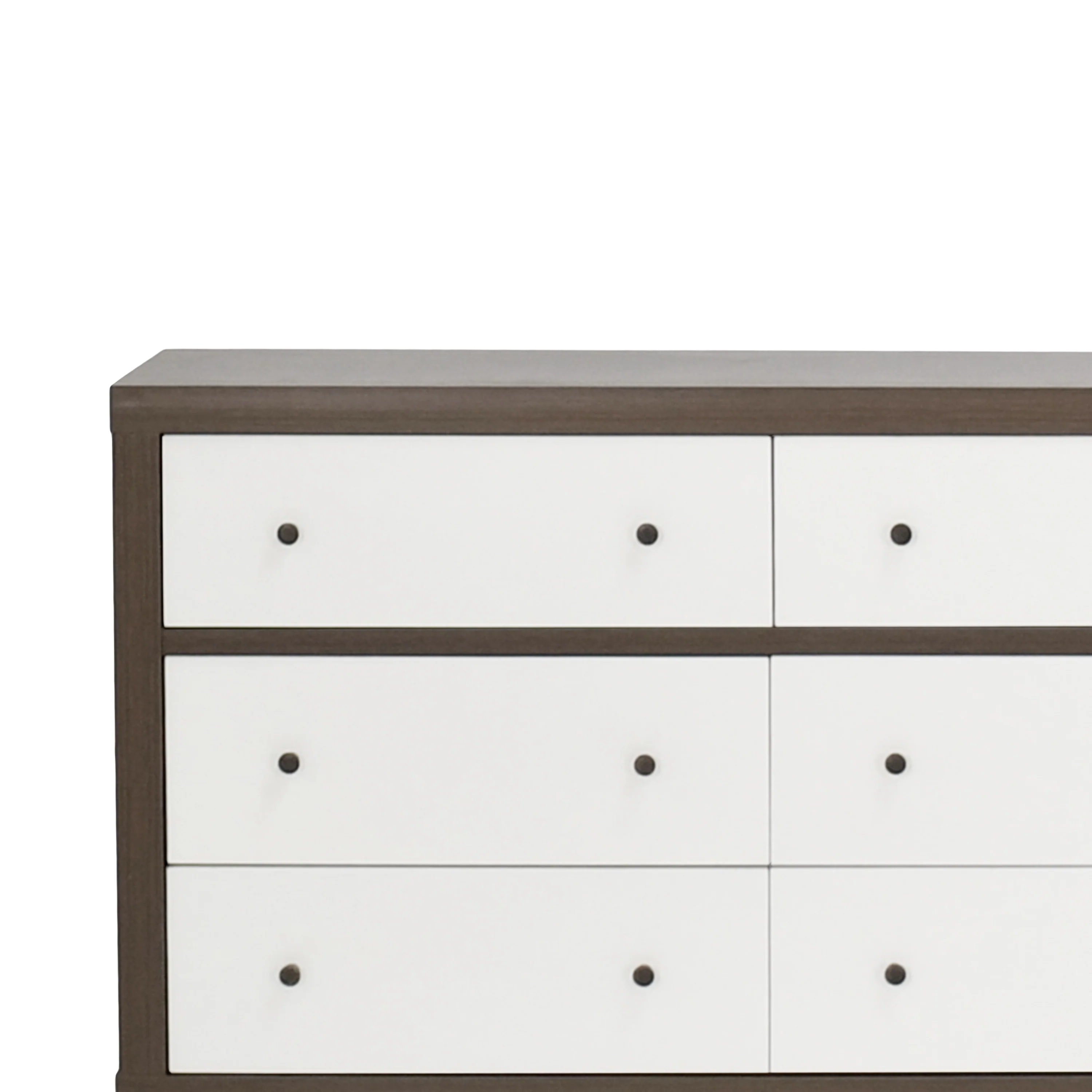 Farhart Mid Century Modern 2 Piece Double Dresser and 4 Drawer Dresser Bedroom Set - furnishings