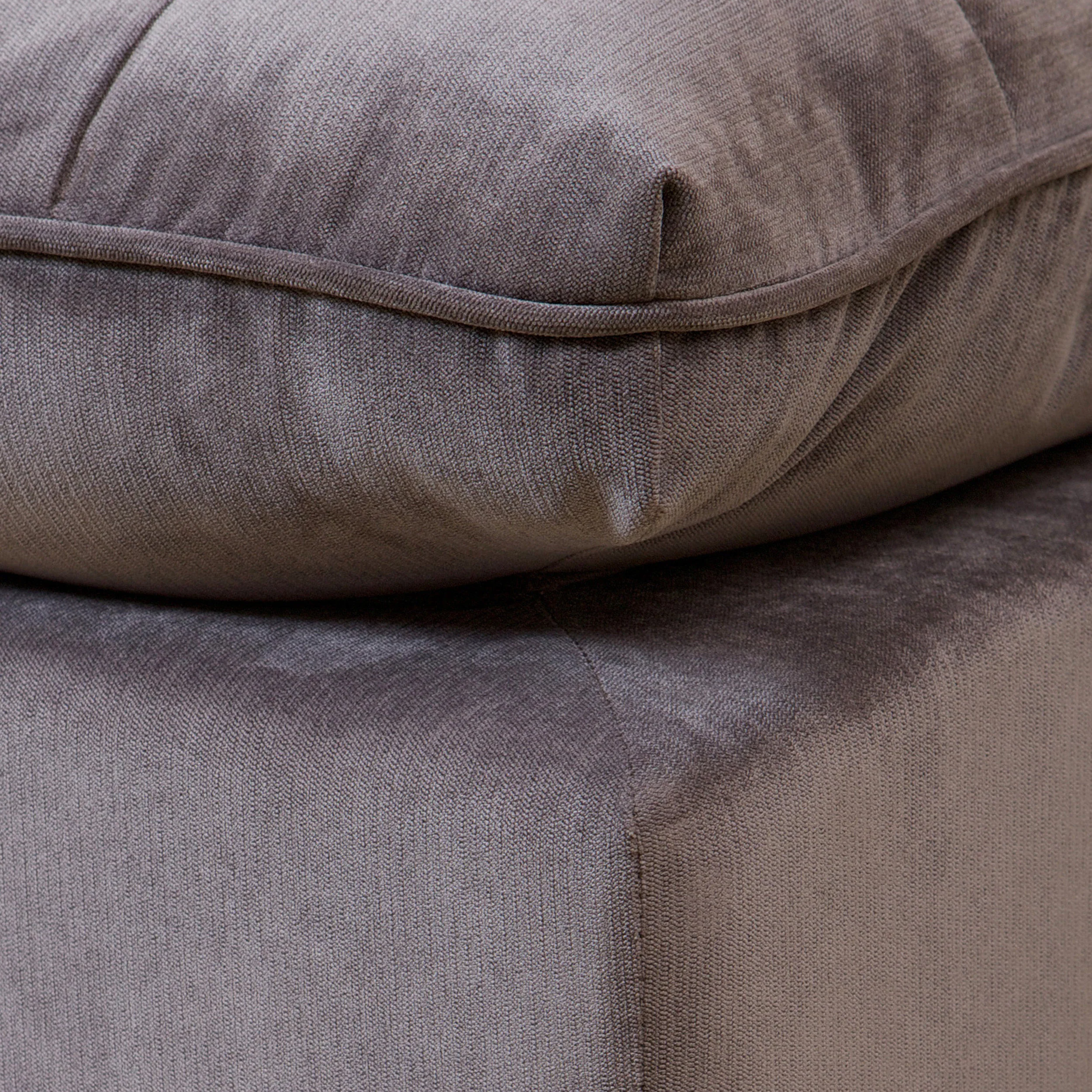 Cordoba Button Tufted Velvet Ottoman Footstool - furnishings