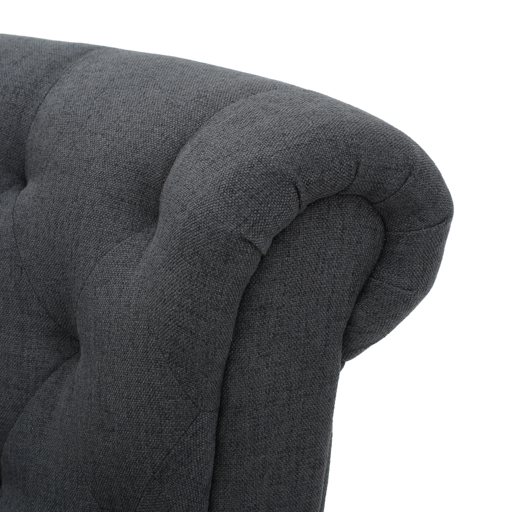 Solvang Contemporary Fabric Tufted Chair - furnishings
