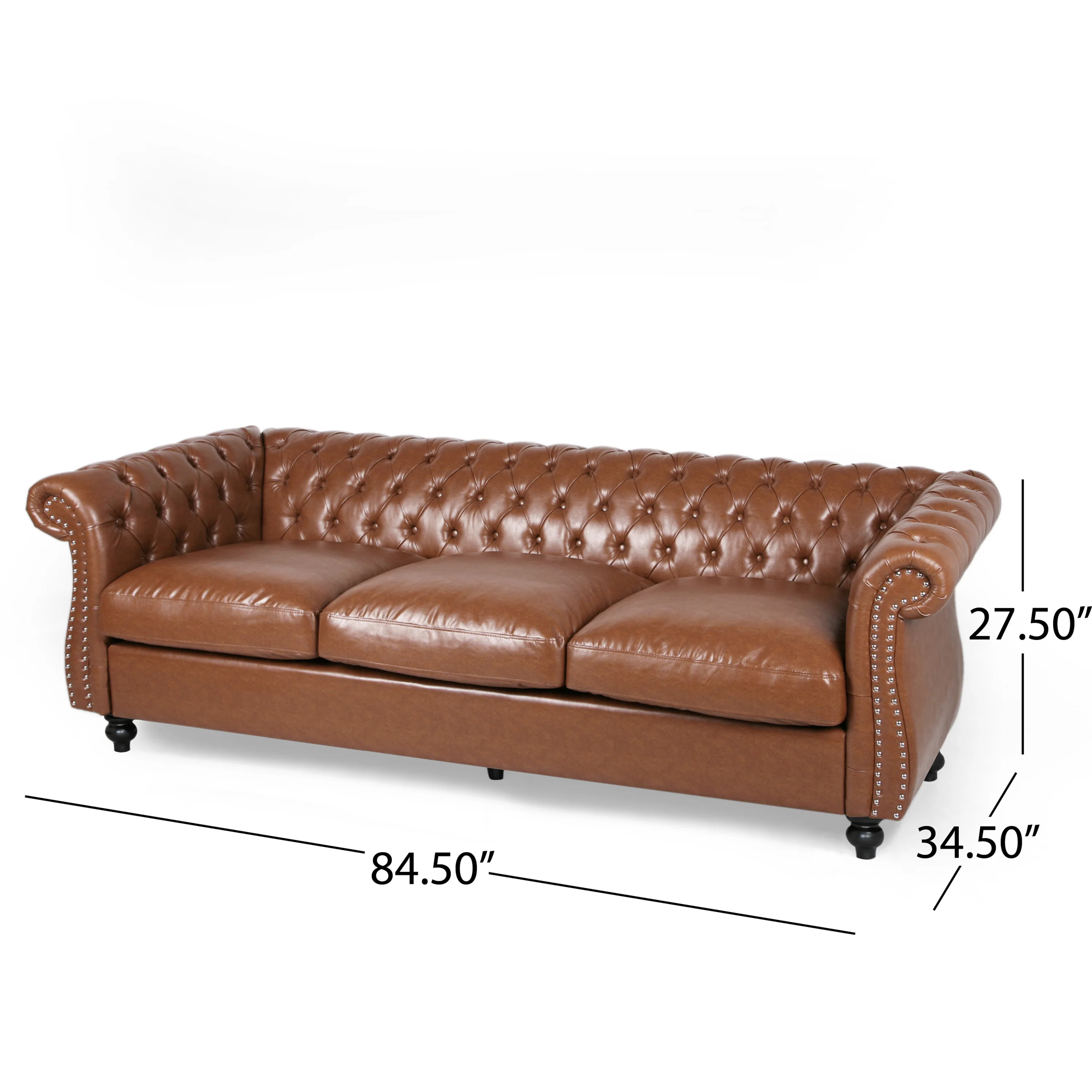 Madelena Traditional Chesterfield 4 Piece Living Room Set - furnishings