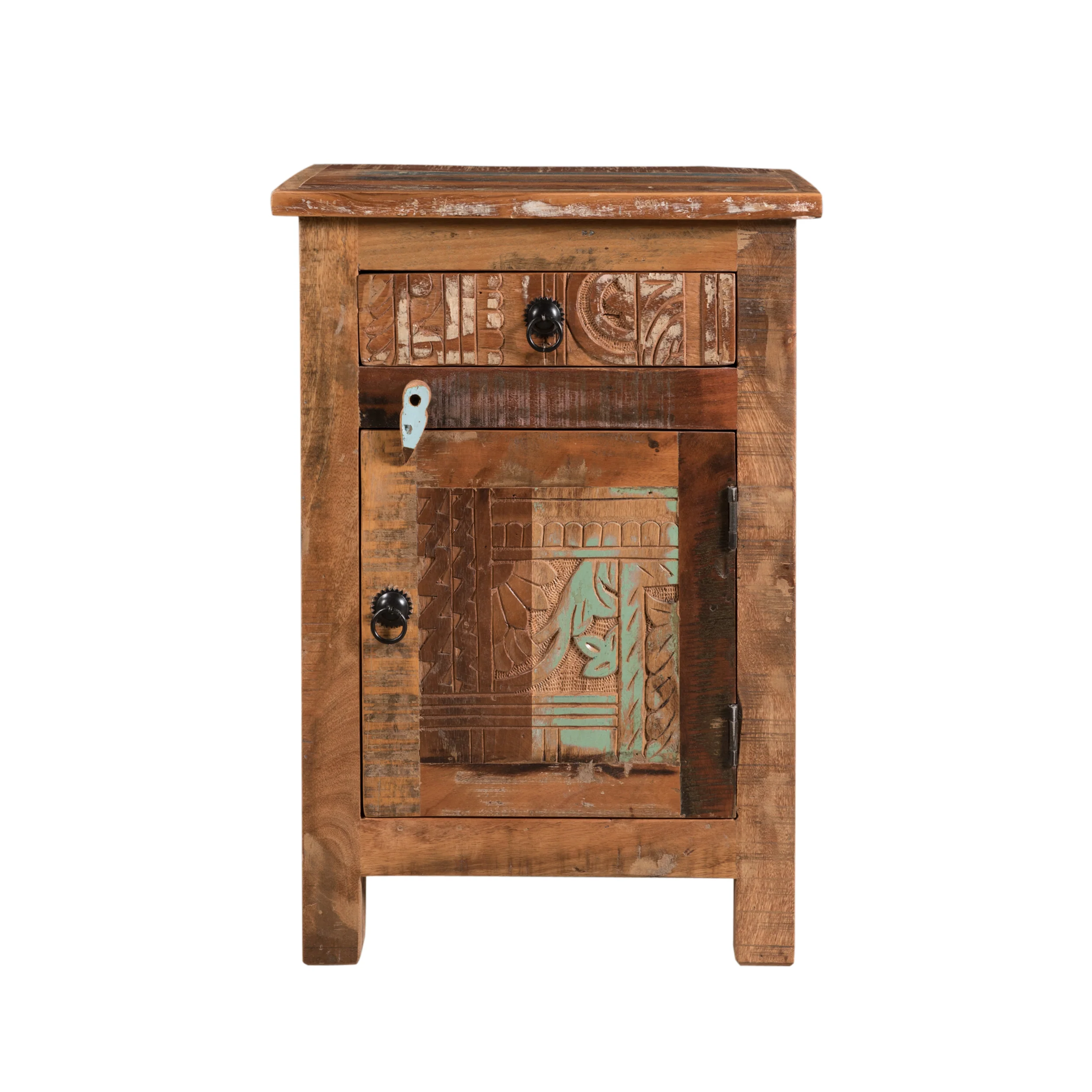 Nancy Distressed End Table - furnishings