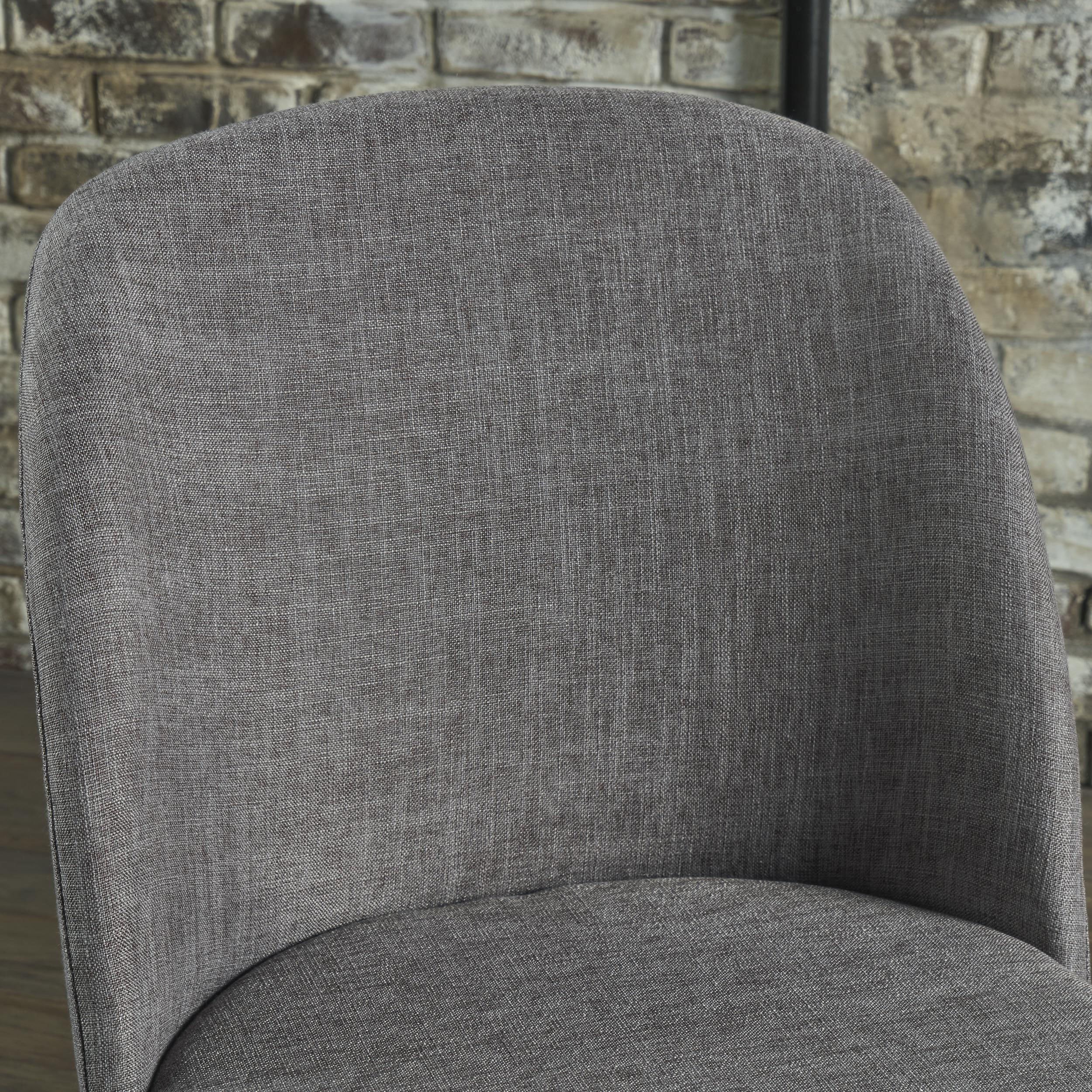 Anastasia Light Gray Fabric Dining Chairs (Set of 2) - furnishings