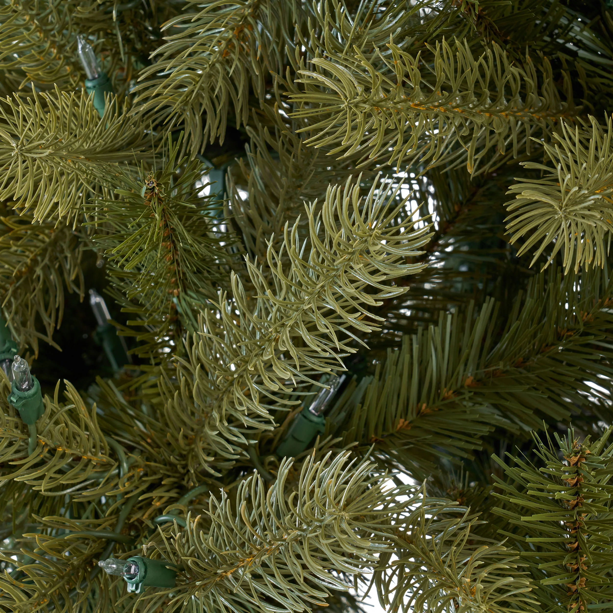 9-foot Mixed Spruce Hinged Artificial Christmas Tree - furnishings