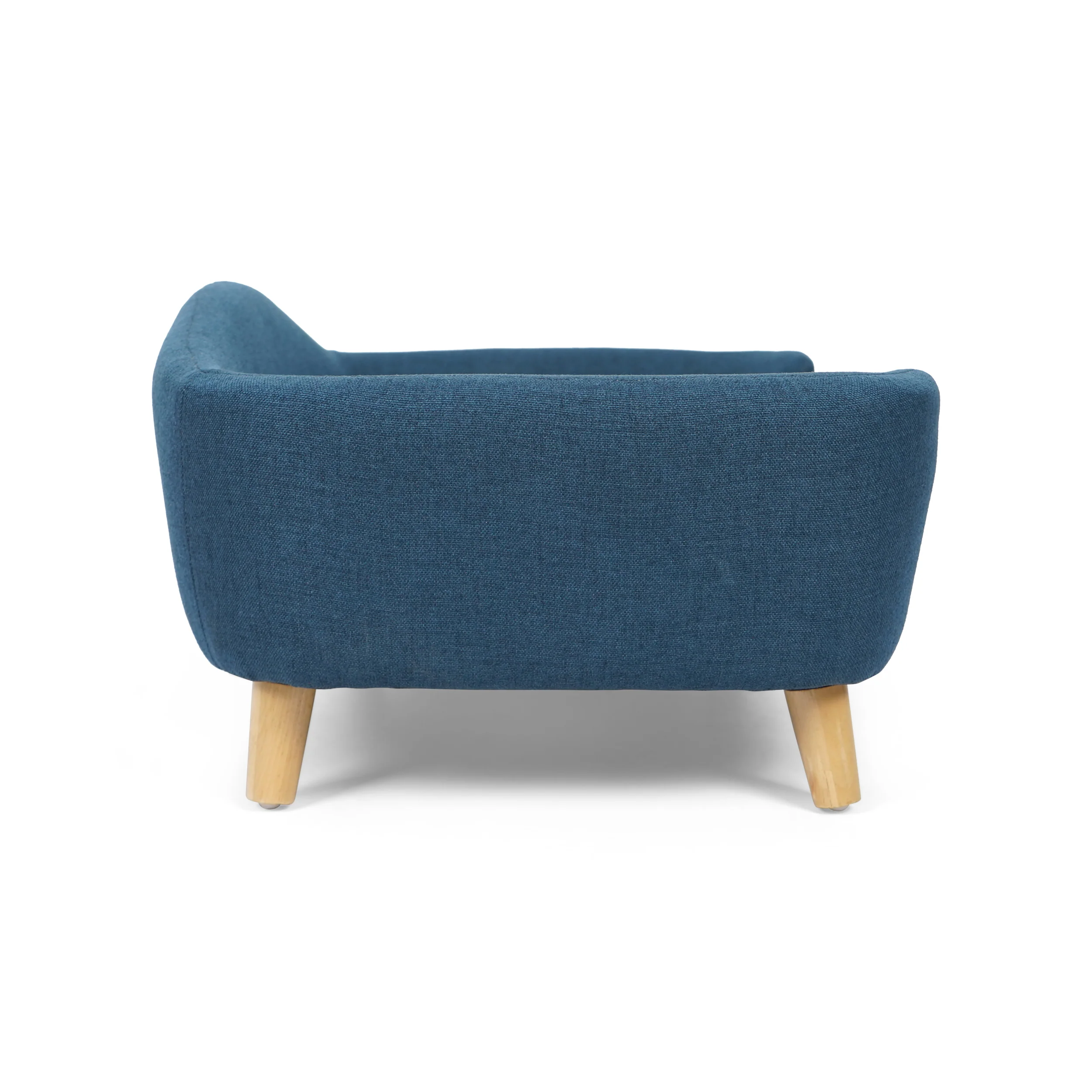 Samuel Mid Century Small Plush Pet Bed - furnishings