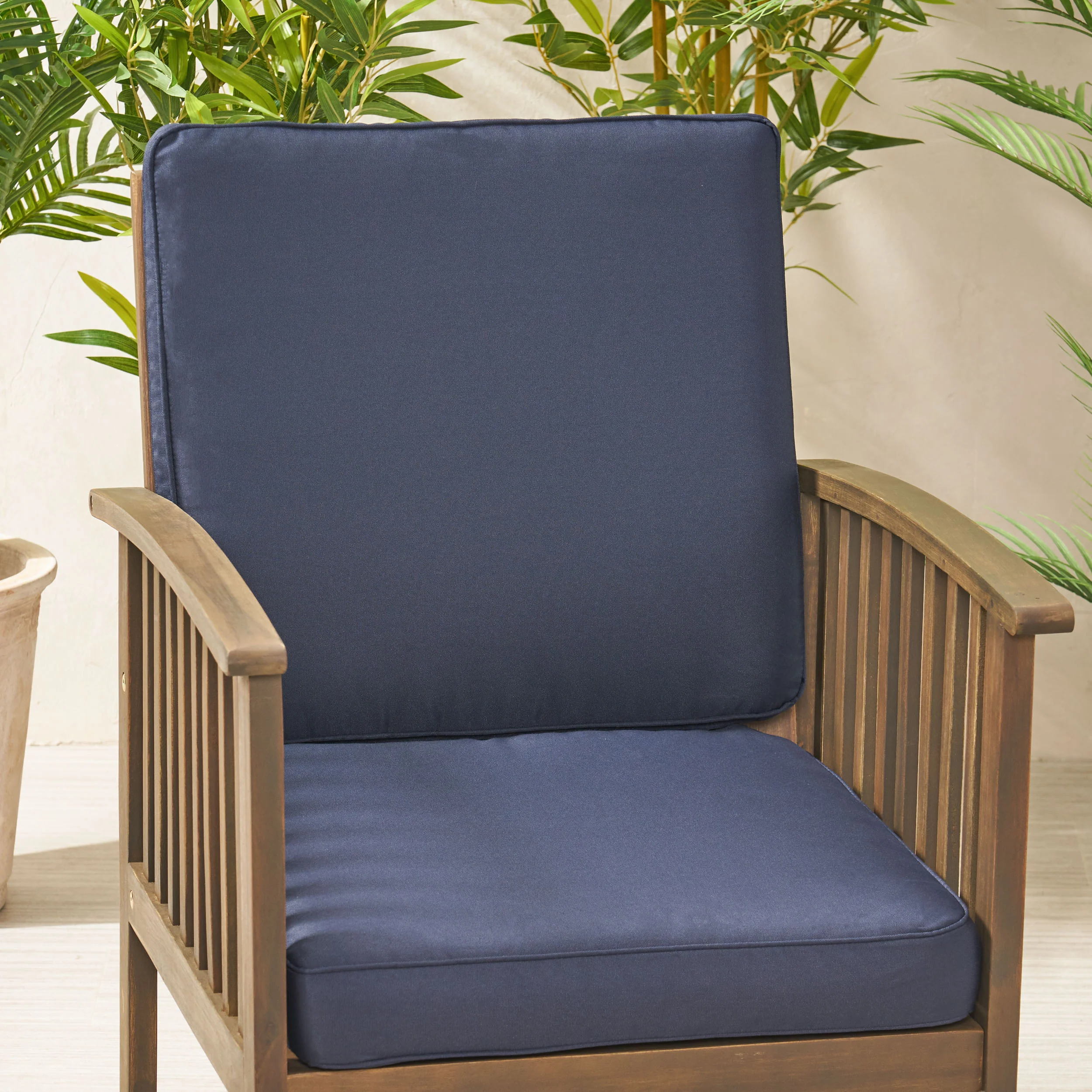 Eydan Outdoor Water Resistant Fabric Club Chair Cushions - furnishings