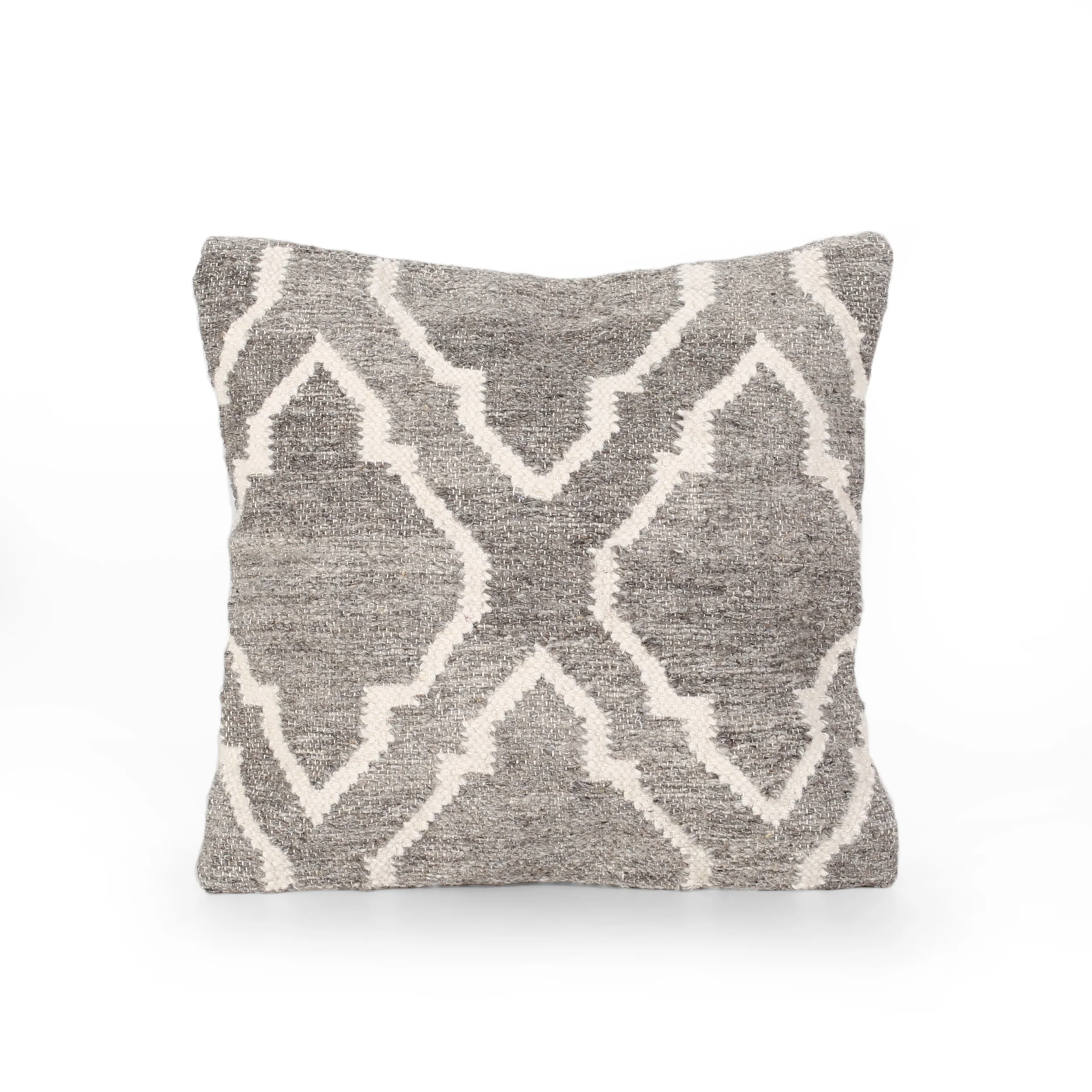 Basma Boho Wool Pillow Cover - furnishings