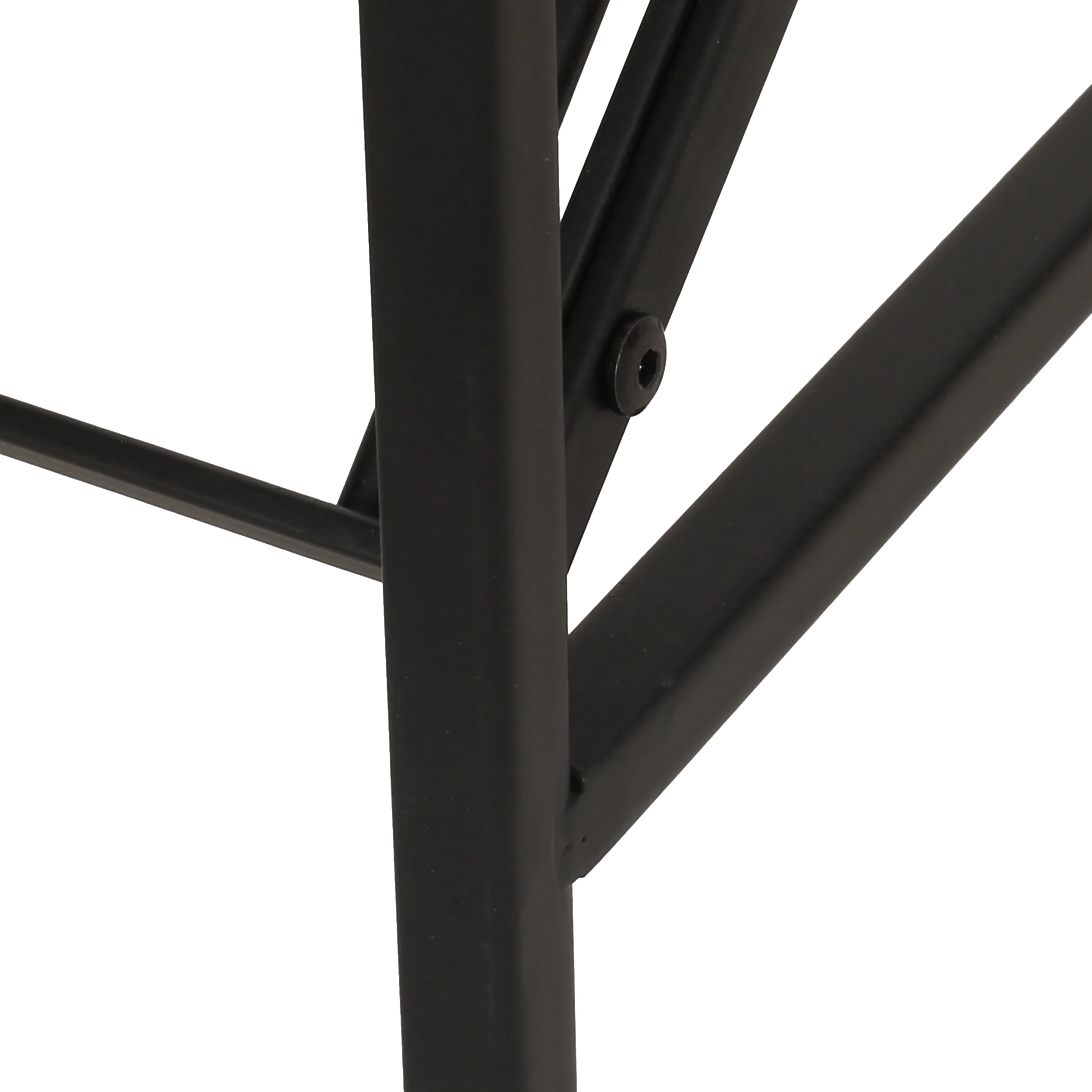 Broadwater Boho Industrial 21 Bottle Floor Wine Rack with Storage, Natural and Black - furnishings