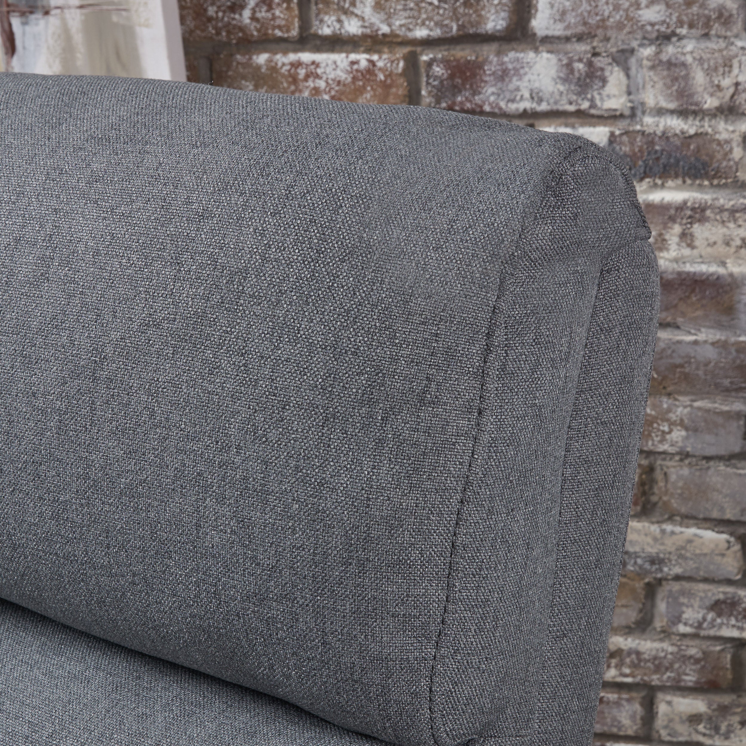Hana Plush Cushion Tufted Back Fabric Loveseat Recliner - furnishings
