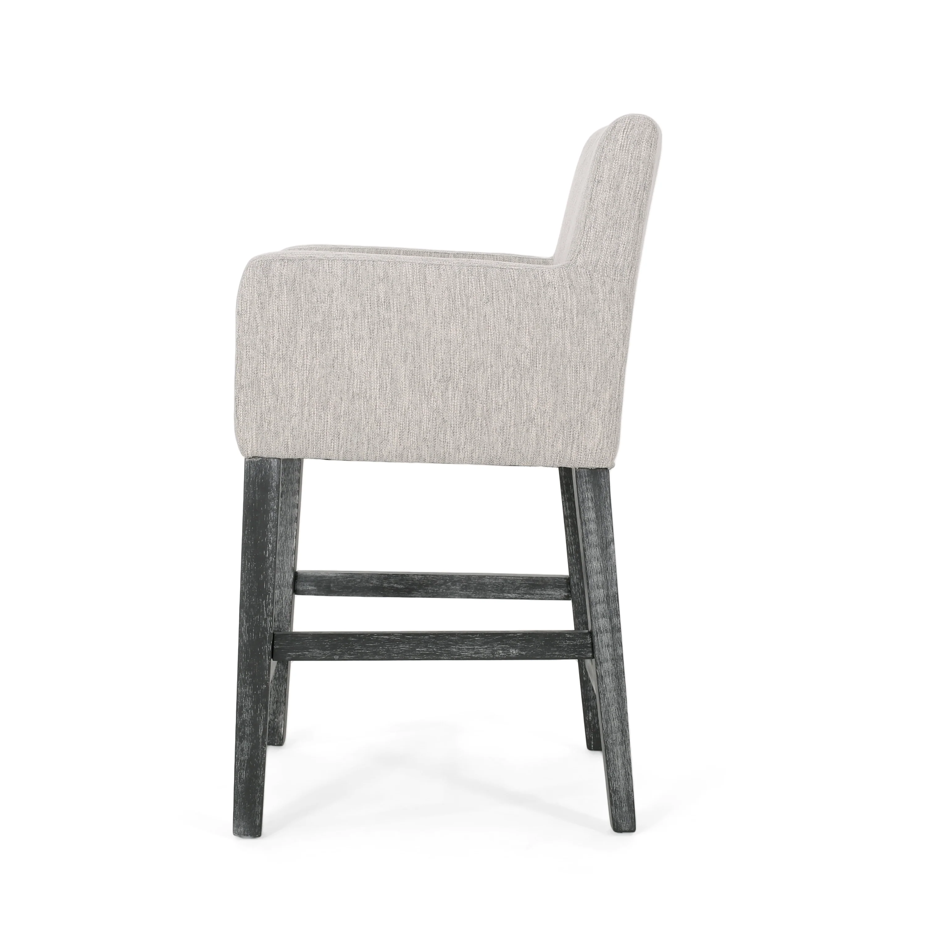 Chaparral Contemporary Fabric Upholstered Wood 26 inch Counter Stool - furnishings