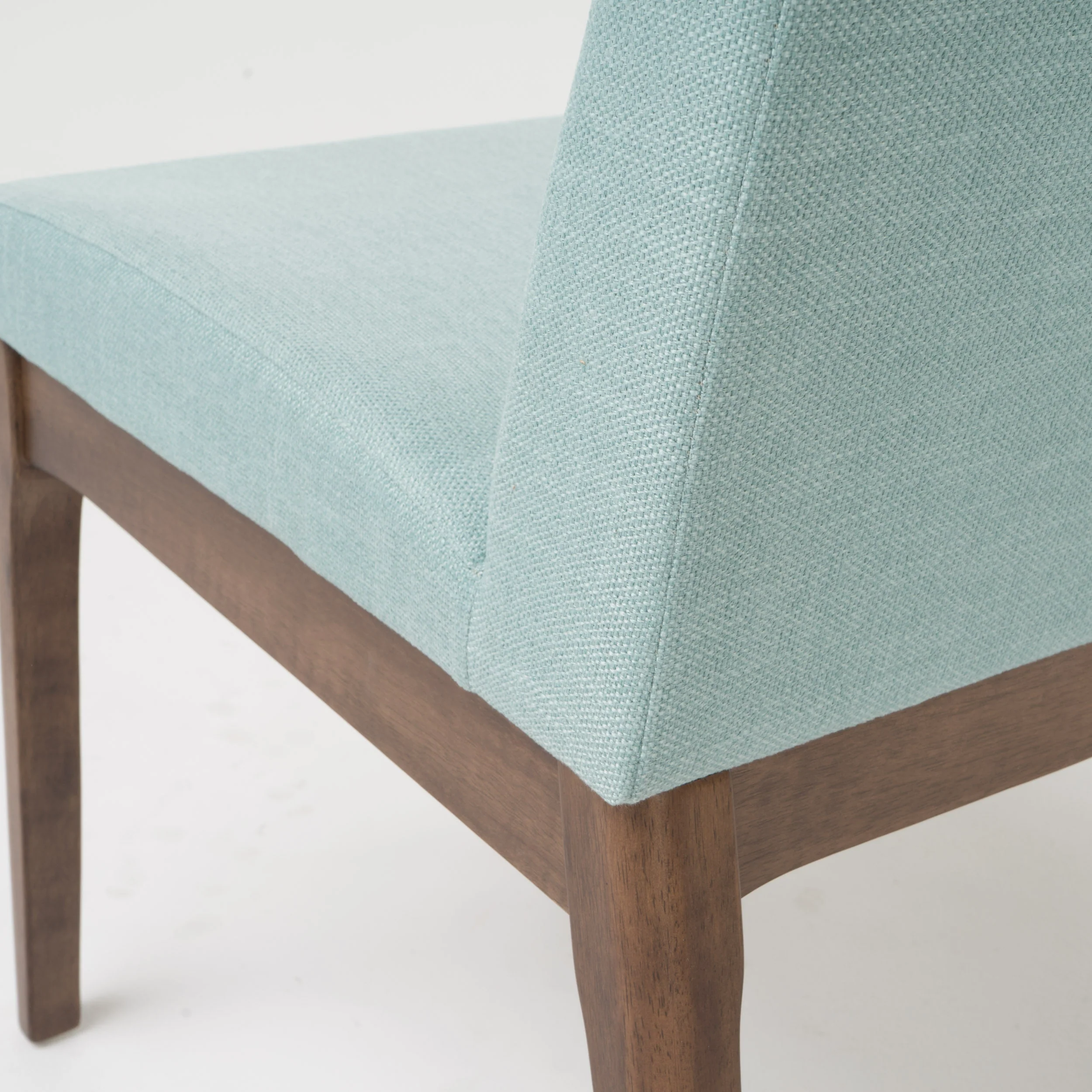 Katherine Mid Century Fabric & Wood Finish 5 Piece Dining Set - furnishings