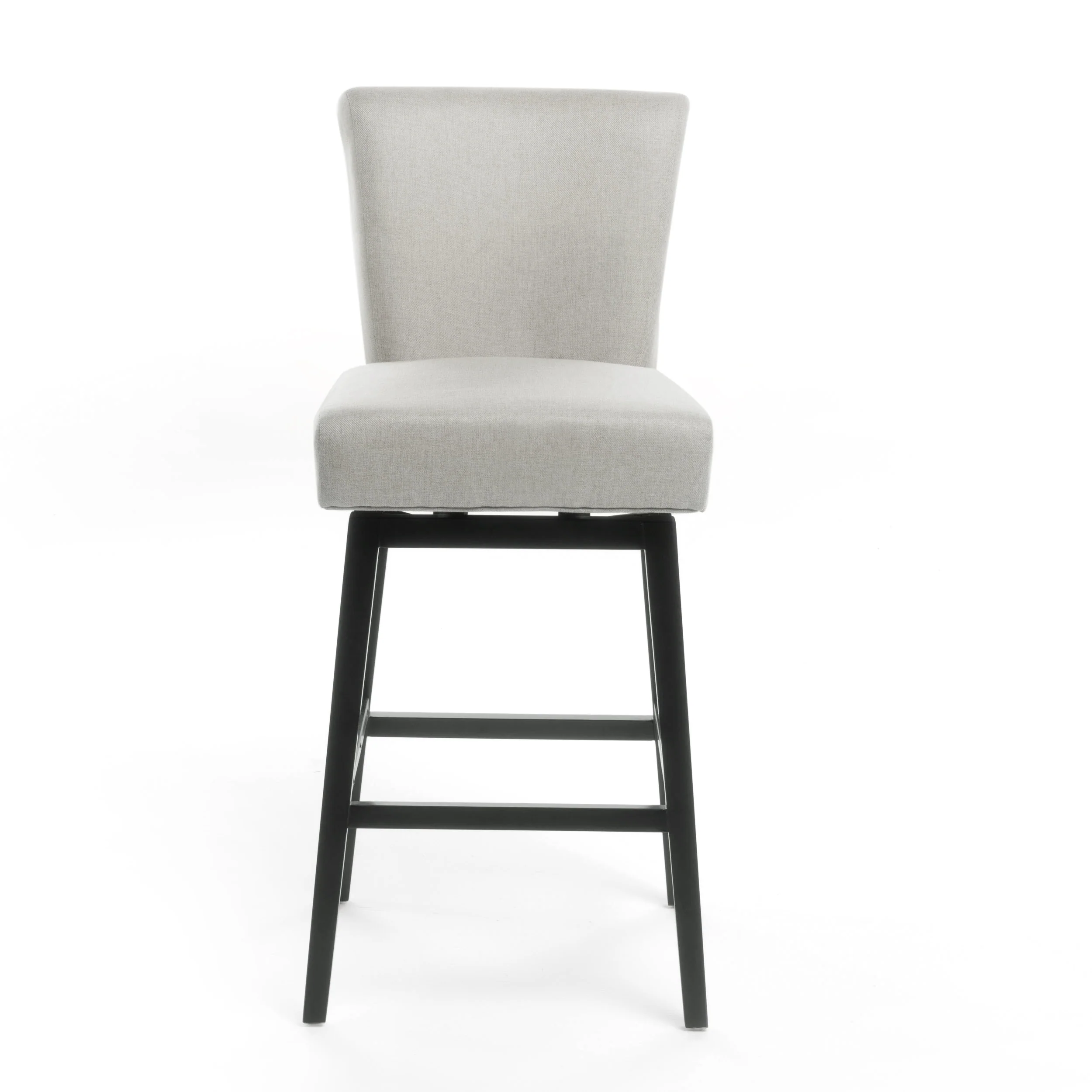 Tristan 28-Inch Fabric Swivel High Back Counter Stool - furnishings