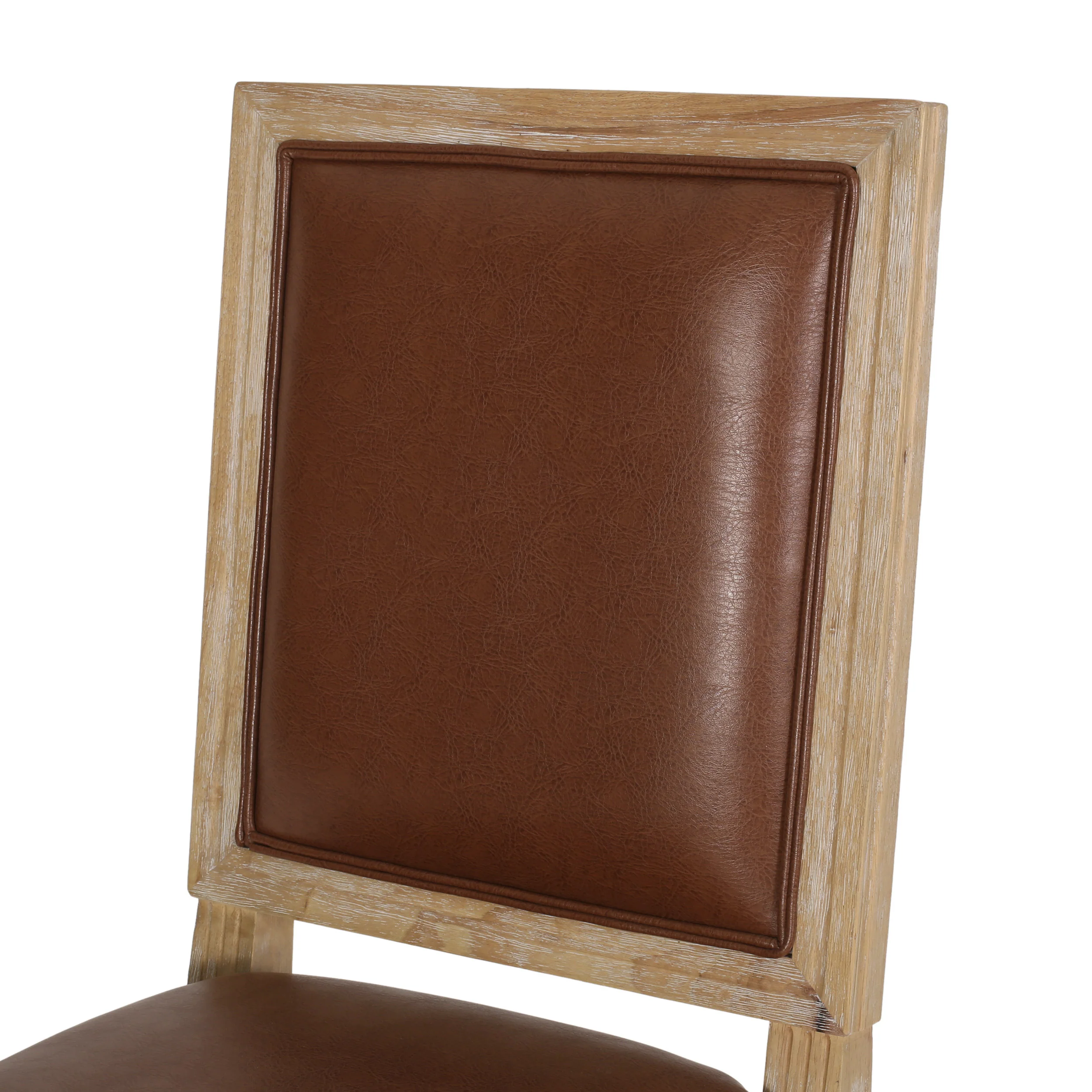 McGillen Rustic Upholstered Swivel Office Chair - furnishings