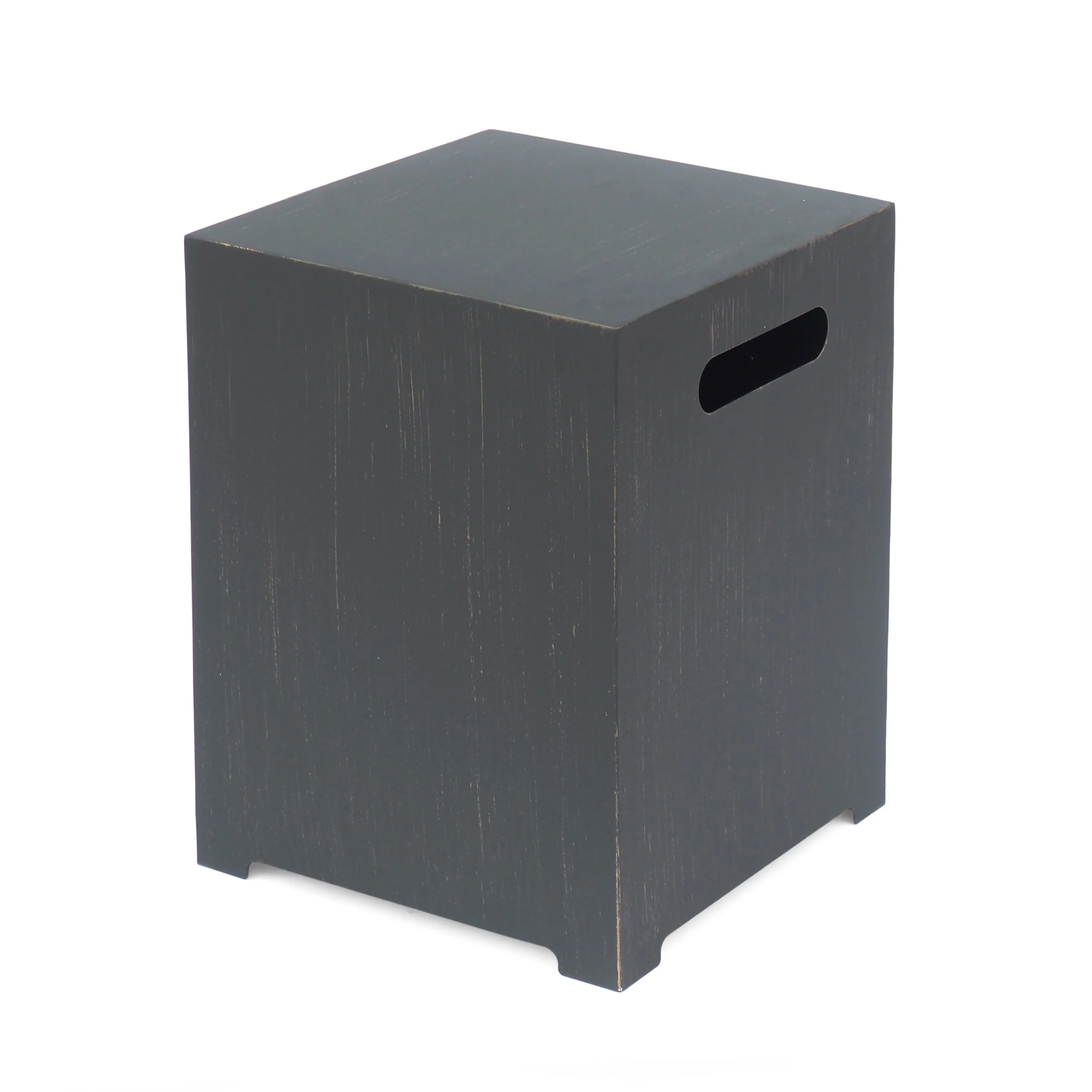 Jasmine Outdoor Metal Tank Holder Side Table - furnishings