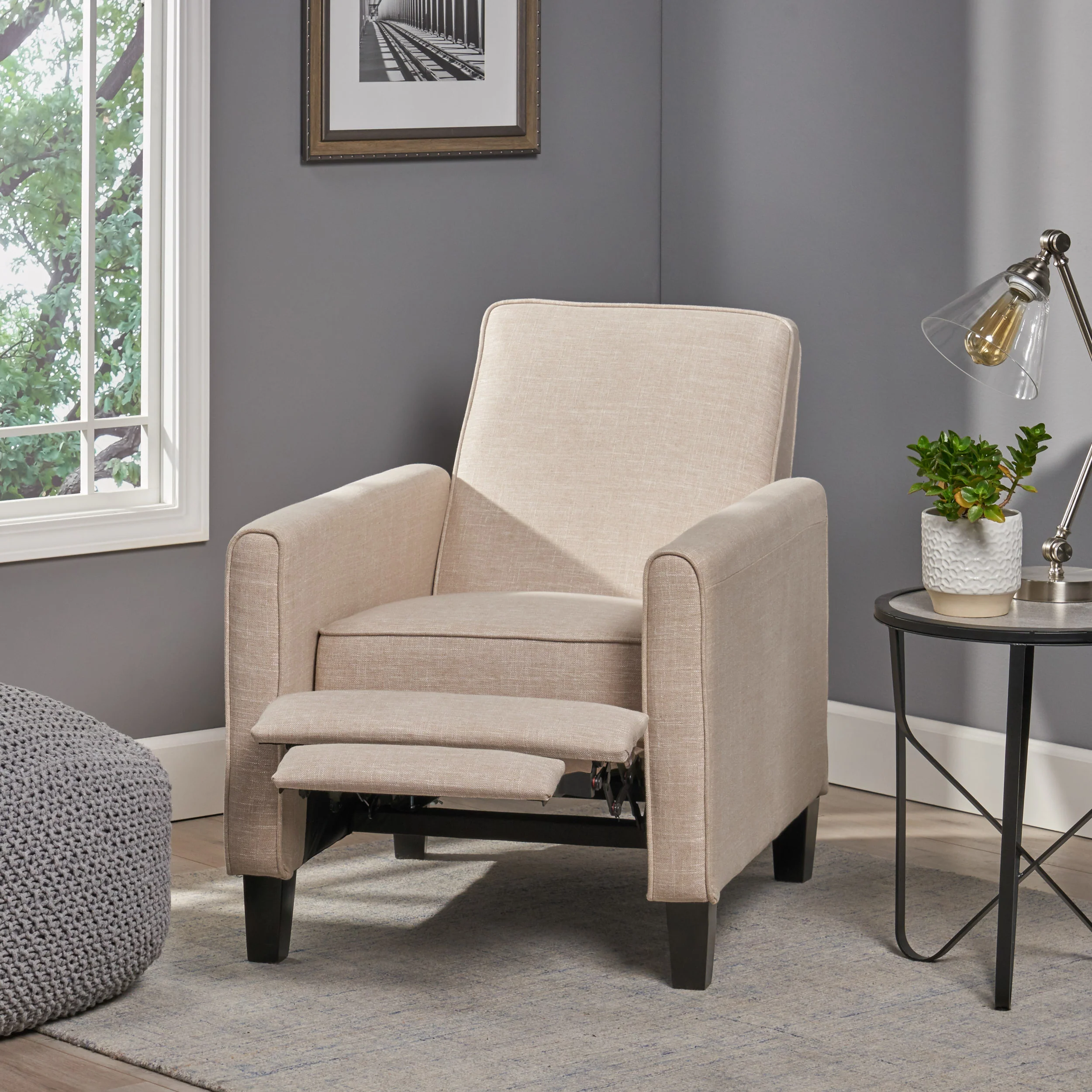 Lucas Fabric Recliner Chair - furnishings