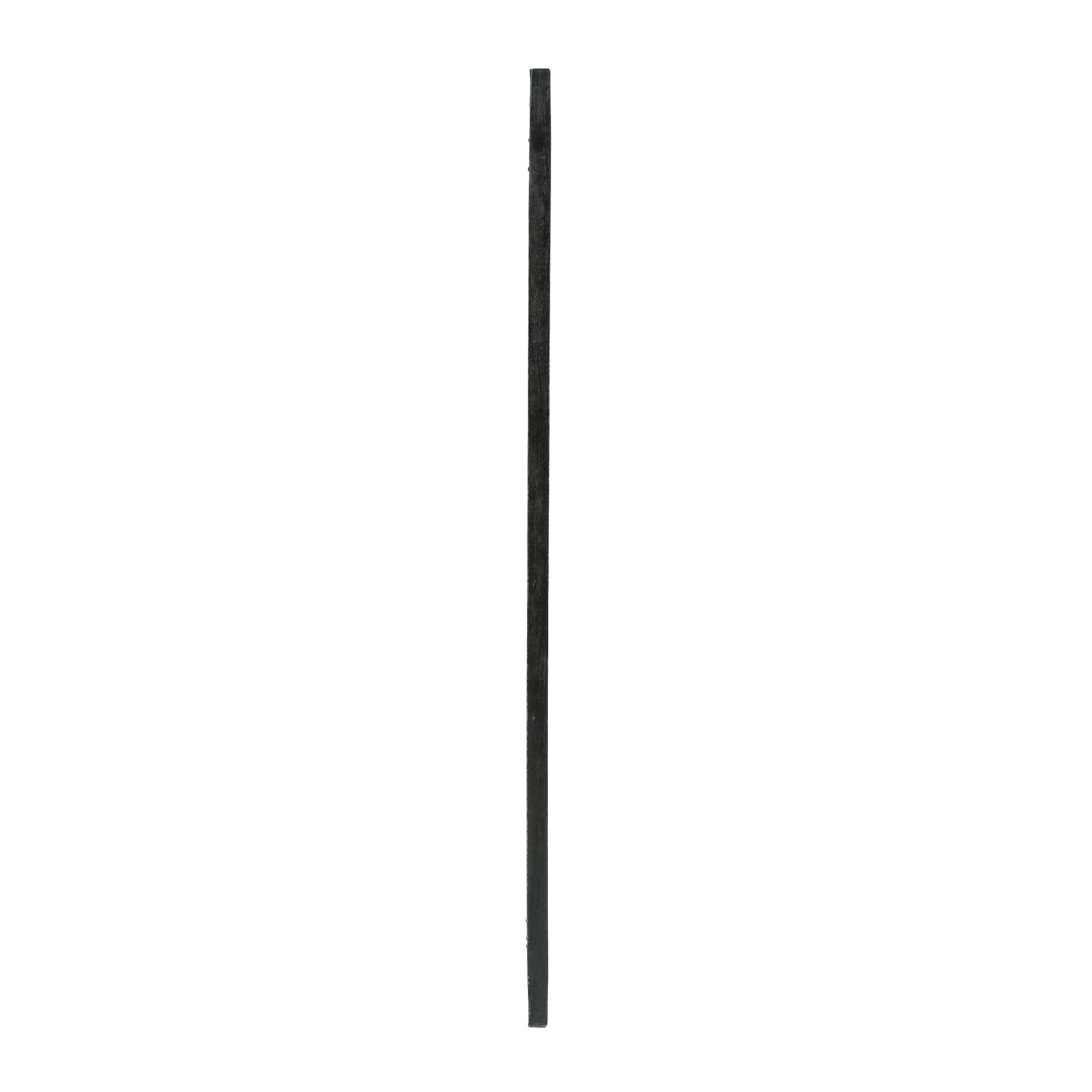 Ramsay Rustic Handcrafted Mango Wood Full Length Standing Mirror, Black and Brown - furnishings