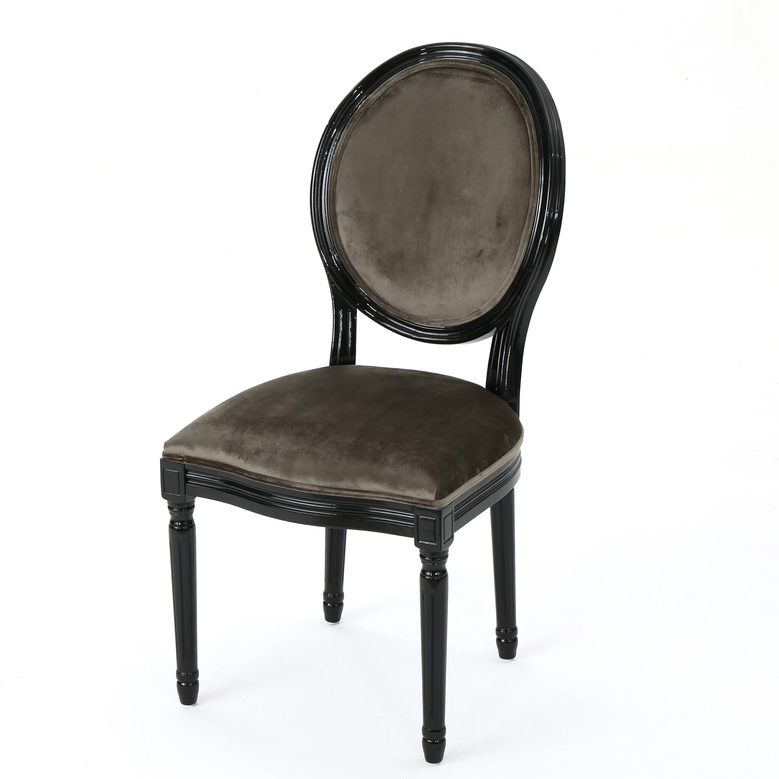 Phinnaeus Contemporary Velvet Dining Chairs (Set of 2) - furnishings
