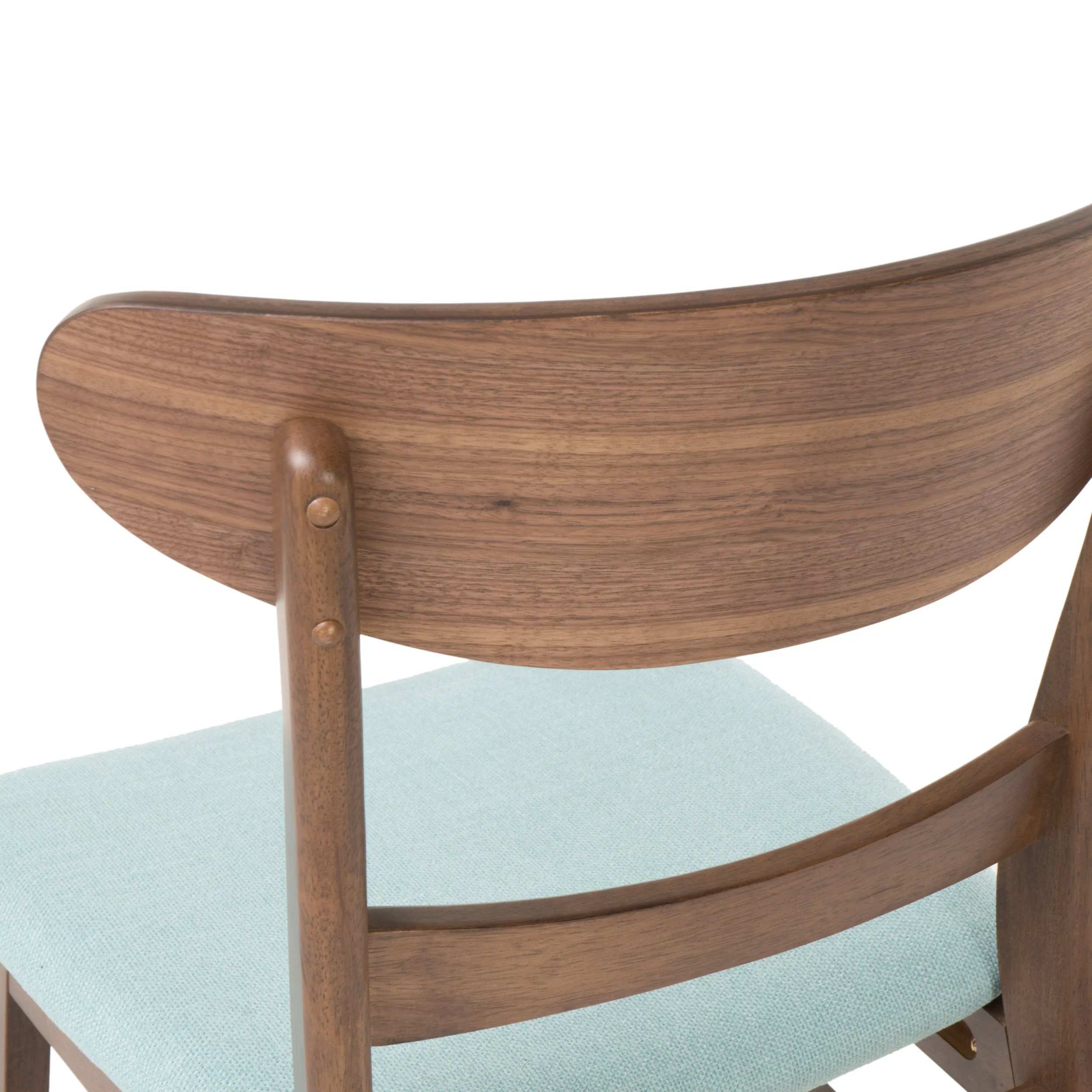 Atherton Wood and Fabric 7 Piece Dining Set - furnishings