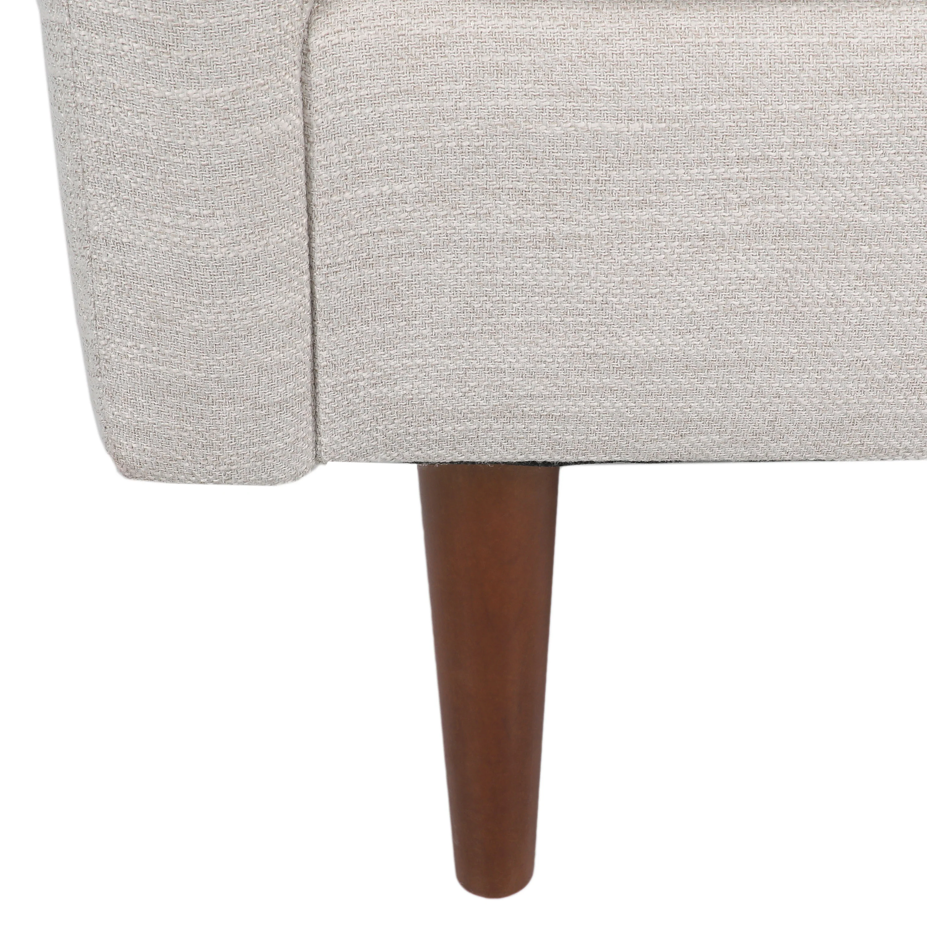 Ashuelot Mid Century Modern Fabric Tufted Club Chair with Accent Pillows - furnishings