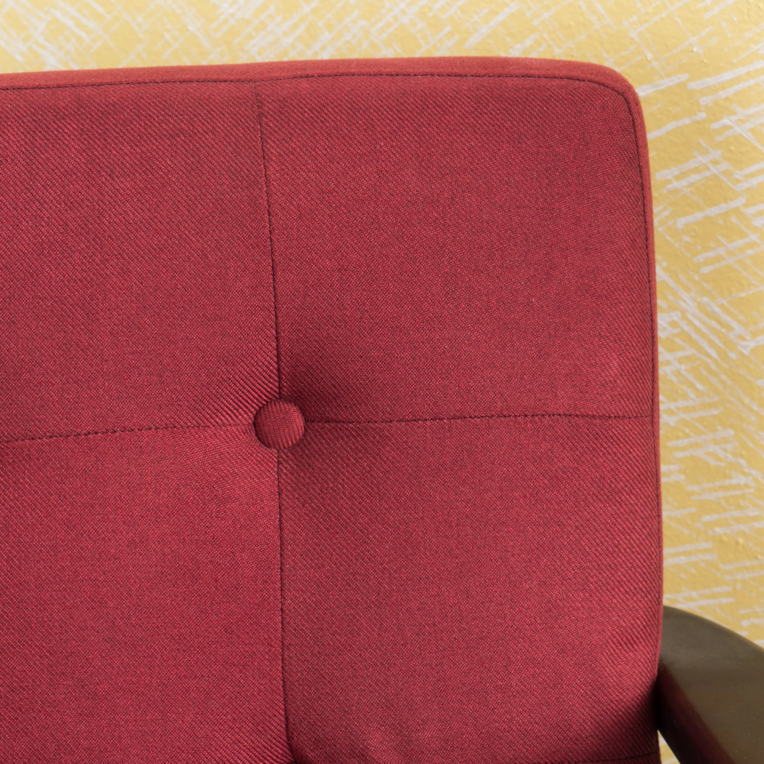 Gunther French-Style Contemporary Fabric Club Chair - furnishings