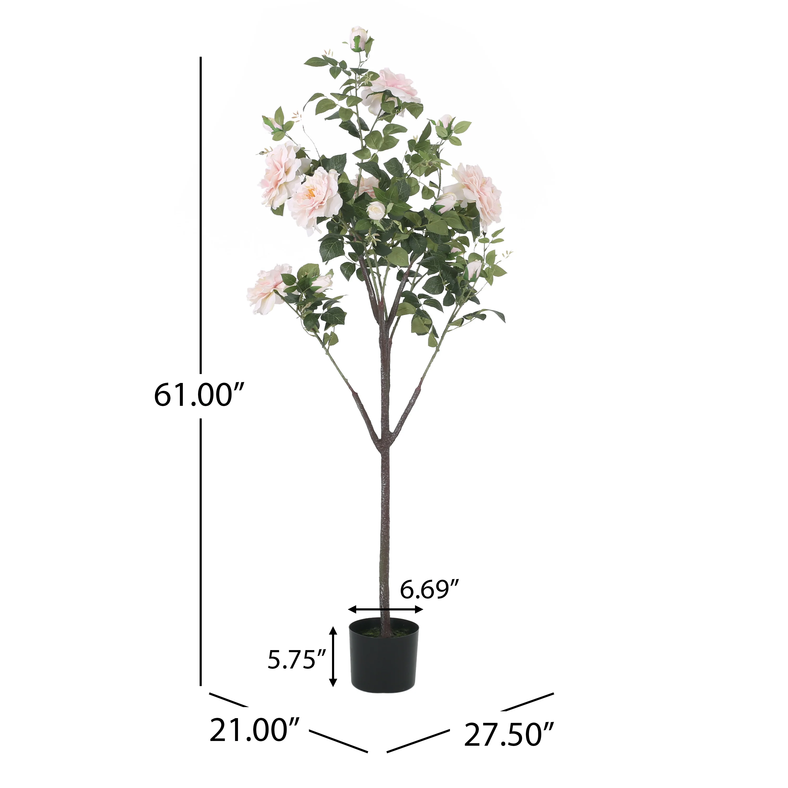 Artificial Rose Tree - furnishings