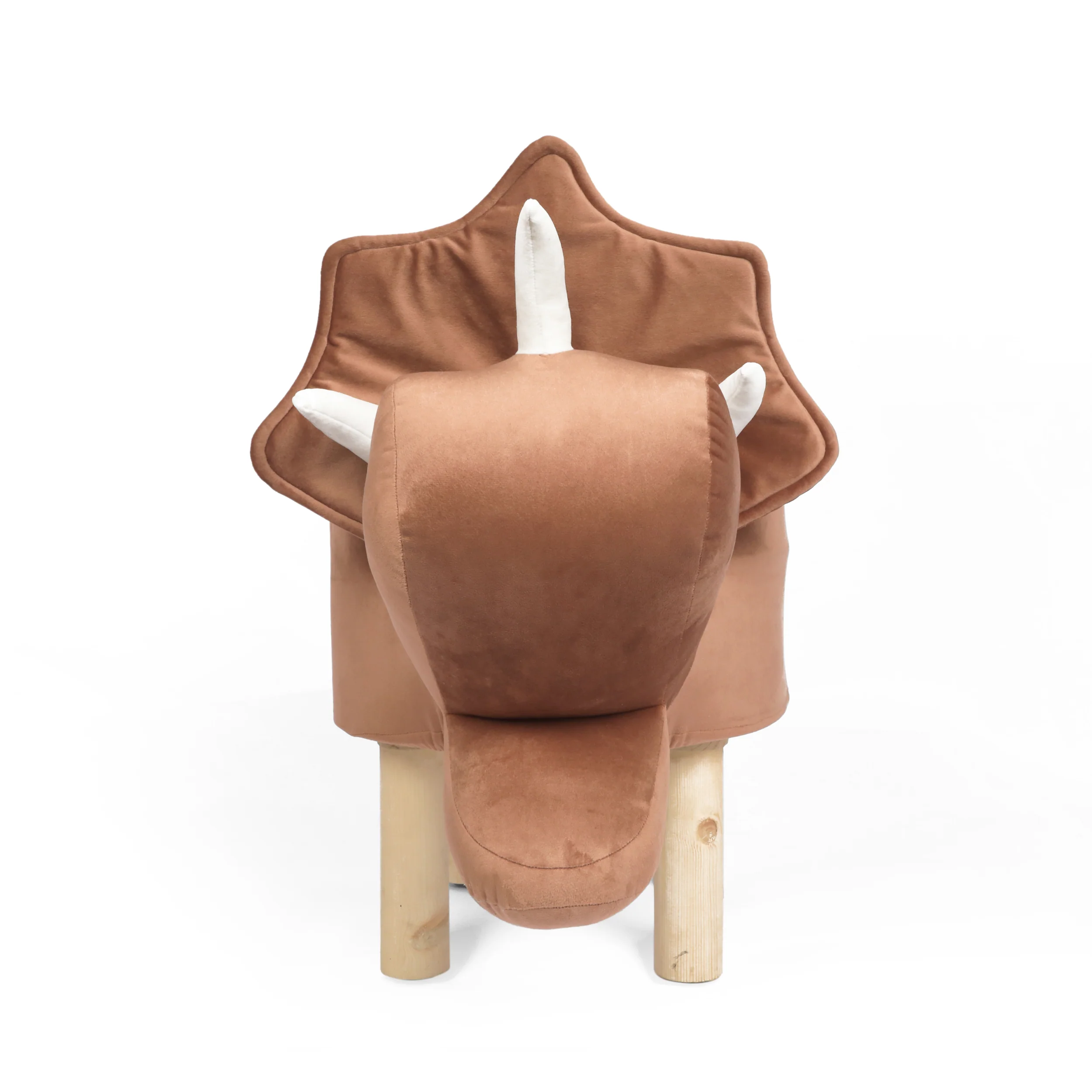 Eliakim Contemporary Kids Triceratops Ottoman - furnishings