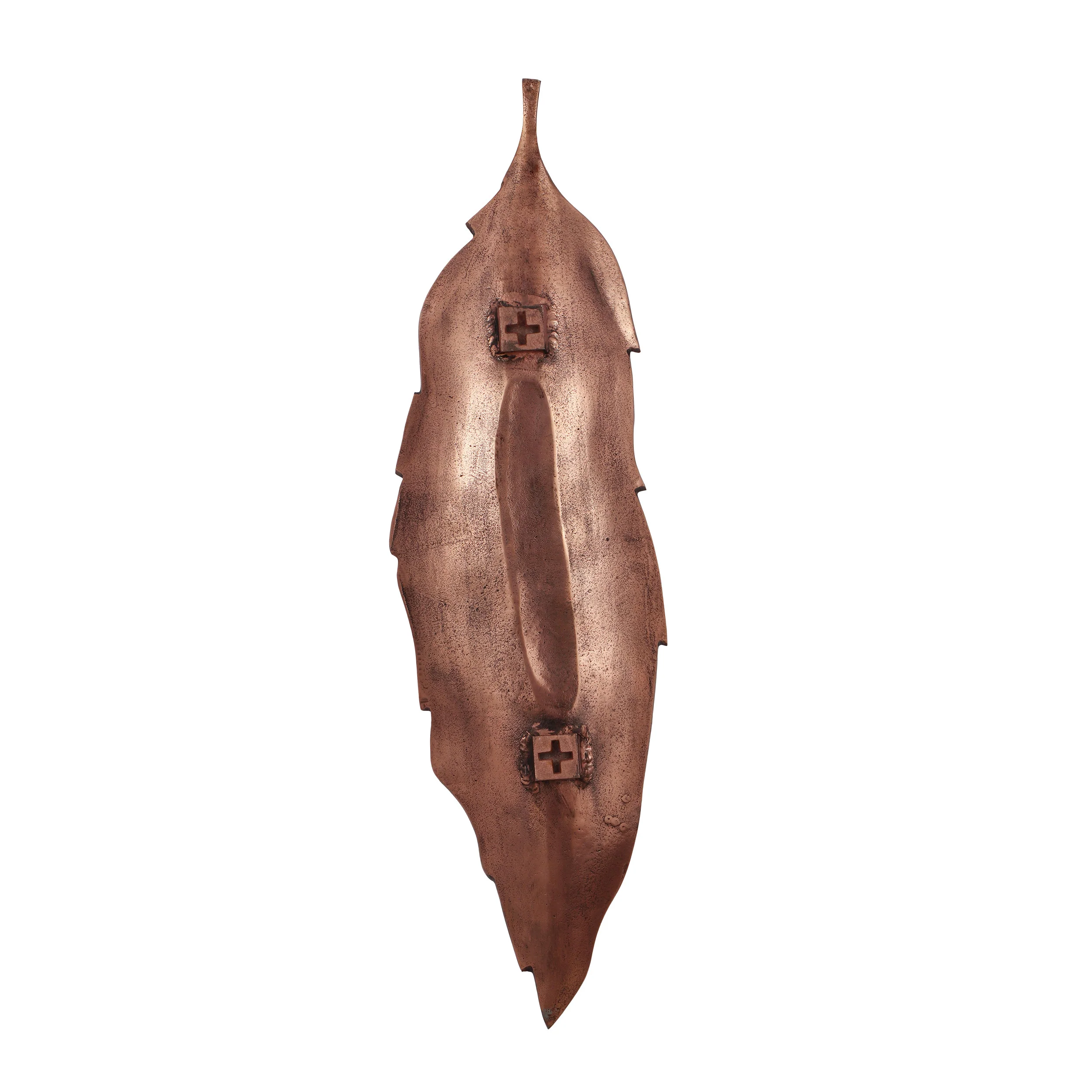 Ailey Handcrafted Aluminum Leaf Wall Decor - furnishings