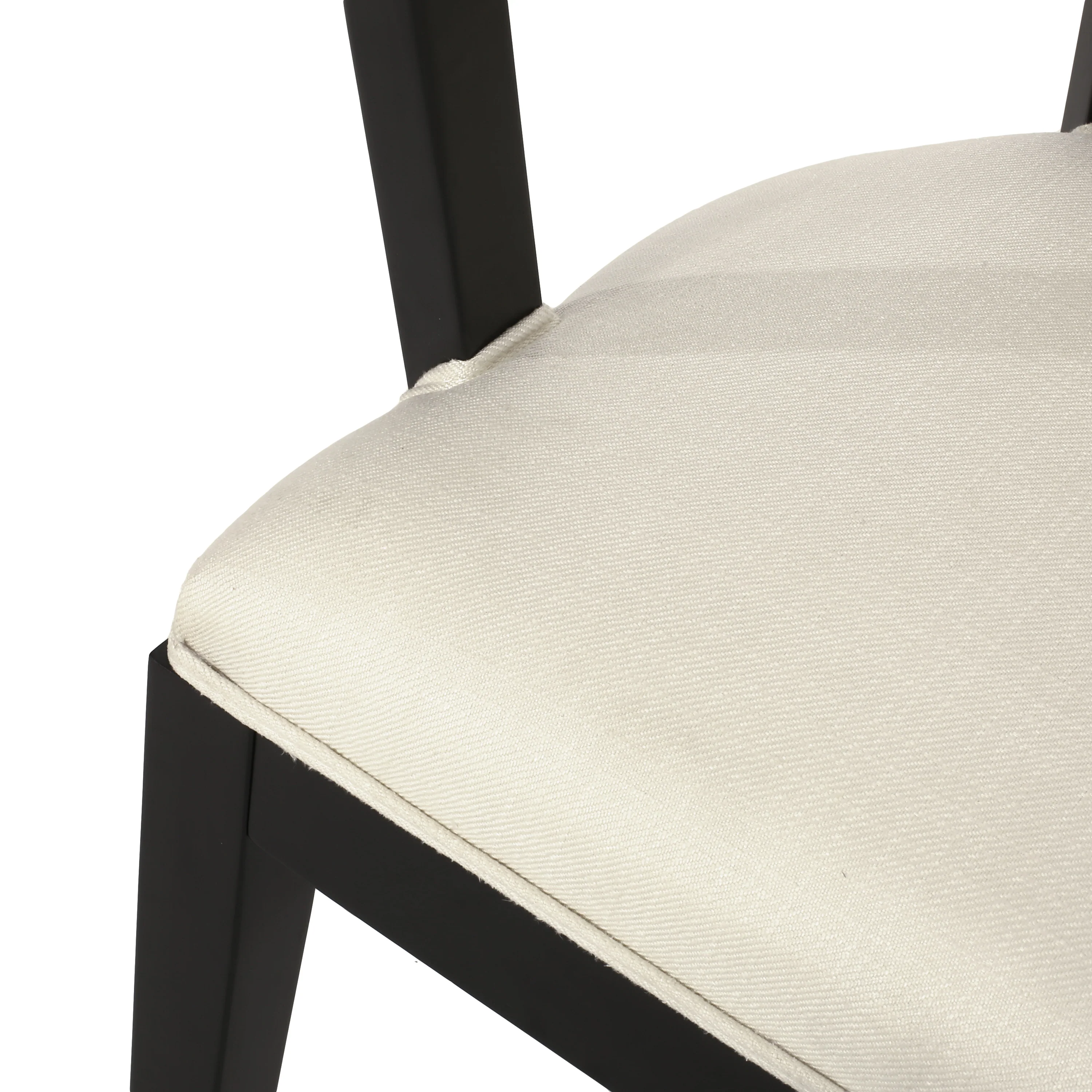 Delwood Traditional Upholstered Wood and Cane Dining Chairs, Set of 2 - furnishings