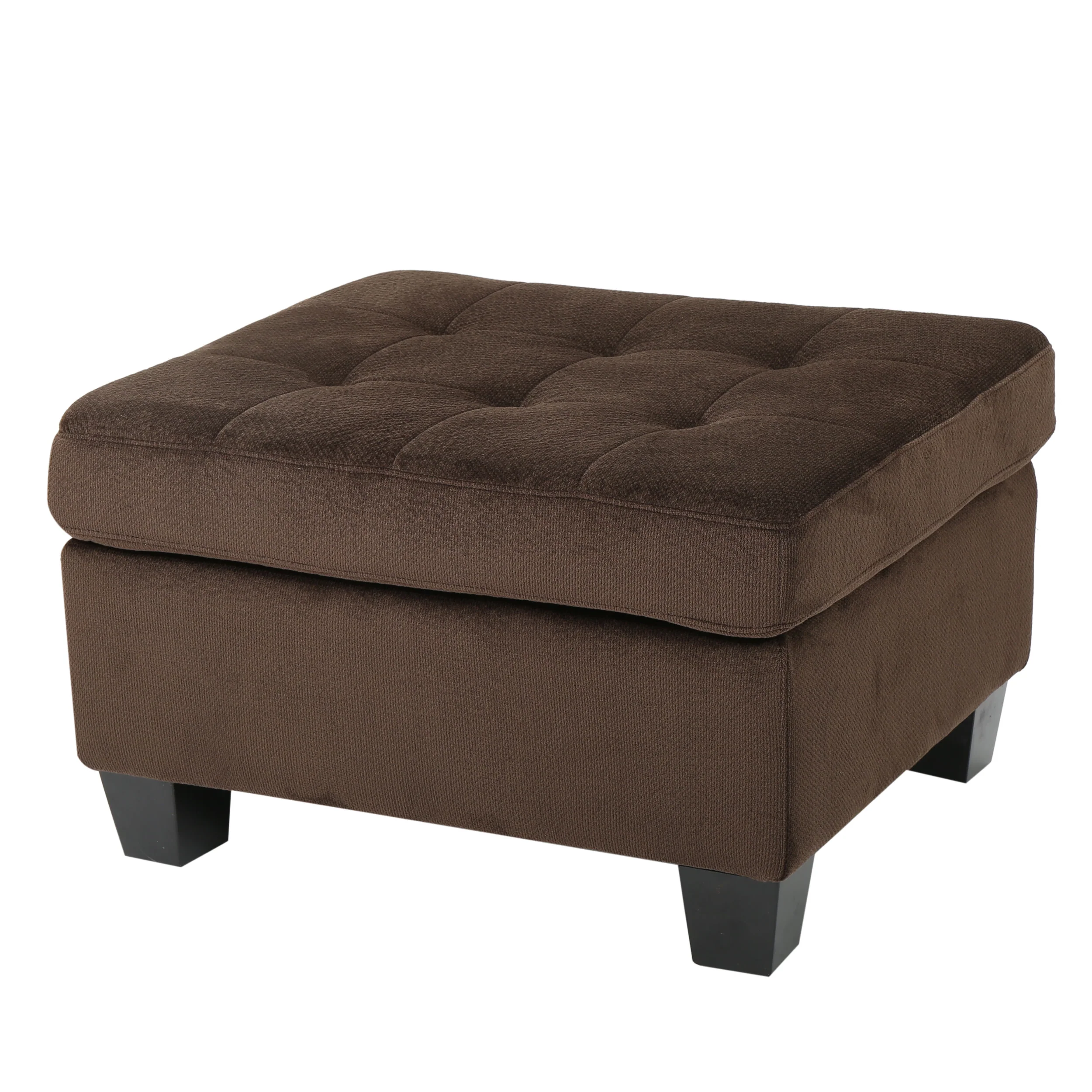 Juliana Fabric Tufted Ottoman - furnishings