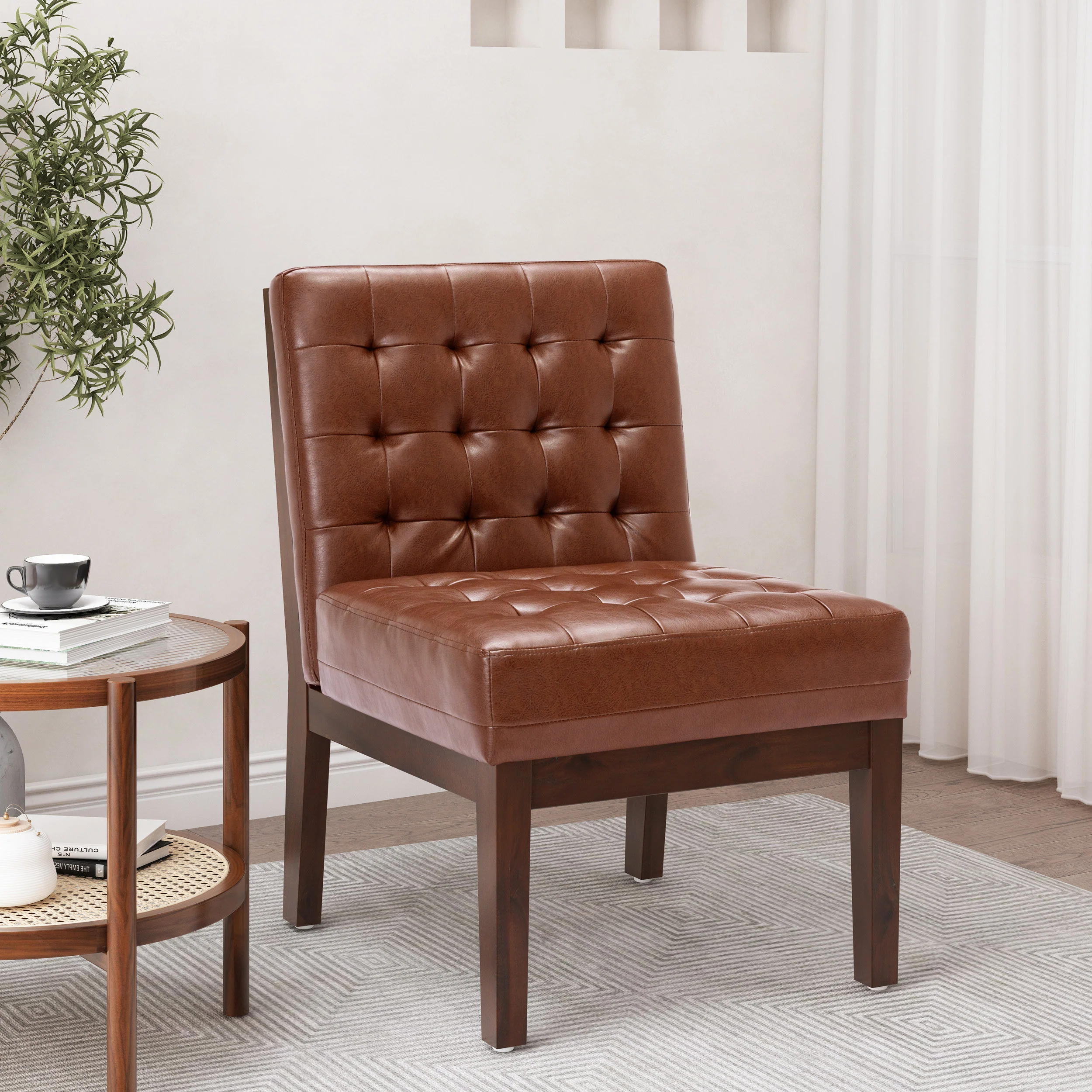 Arnton Contemporary Tufted Accent Chair - furnishings