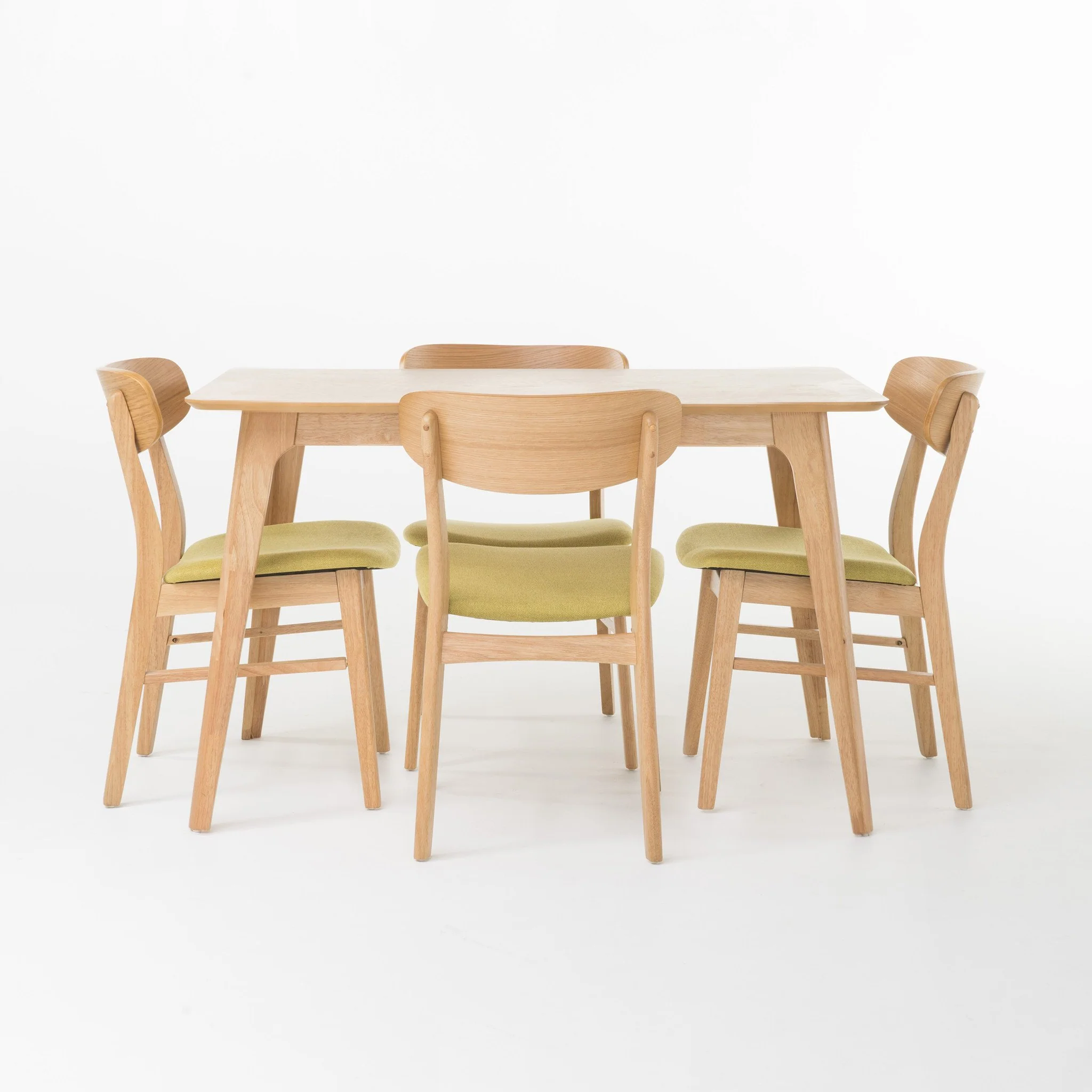 Iriat Mid-Century Modern 5 Piece Dining Set - furnishings