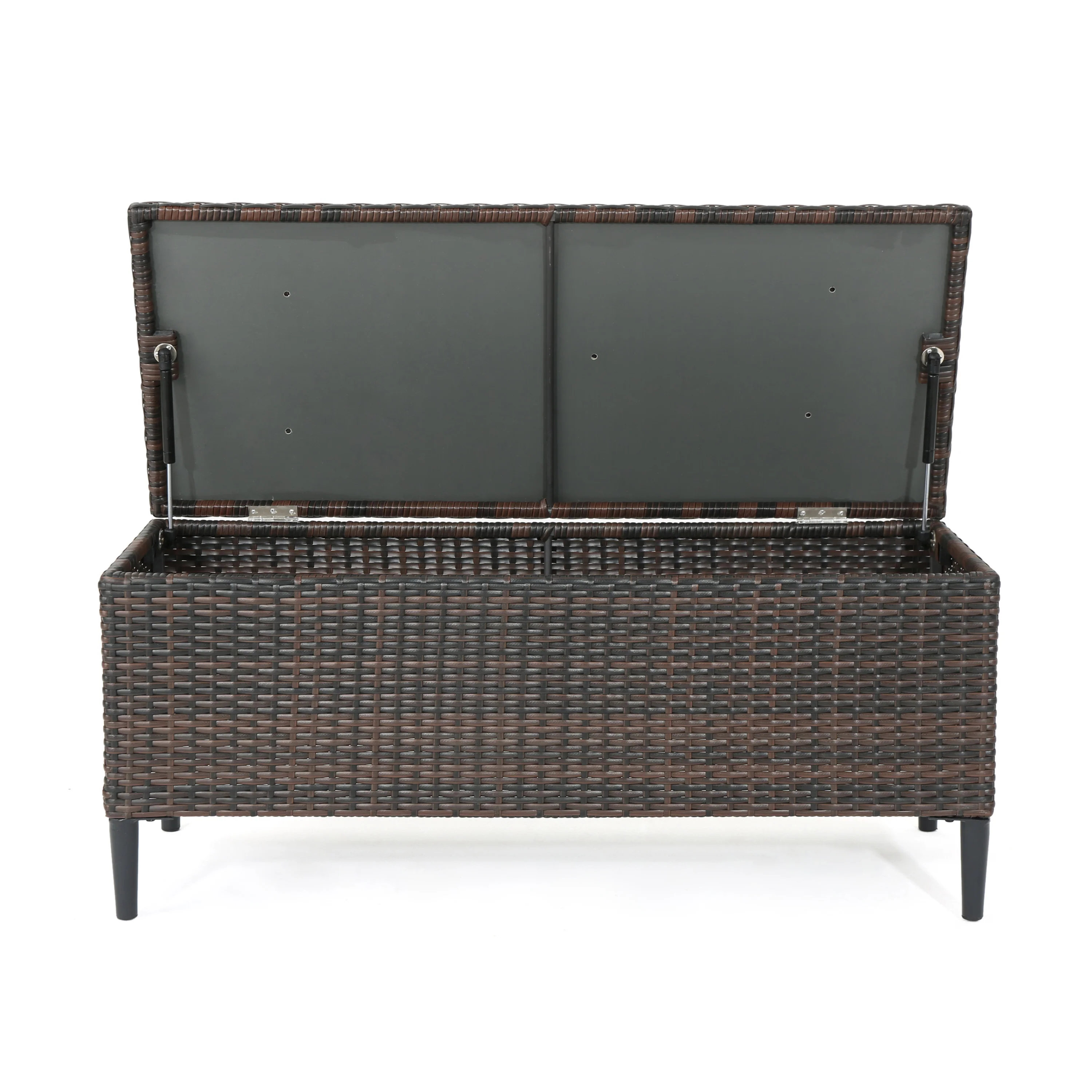 Irene Outdoor Wicker Storage Chest - furnishings