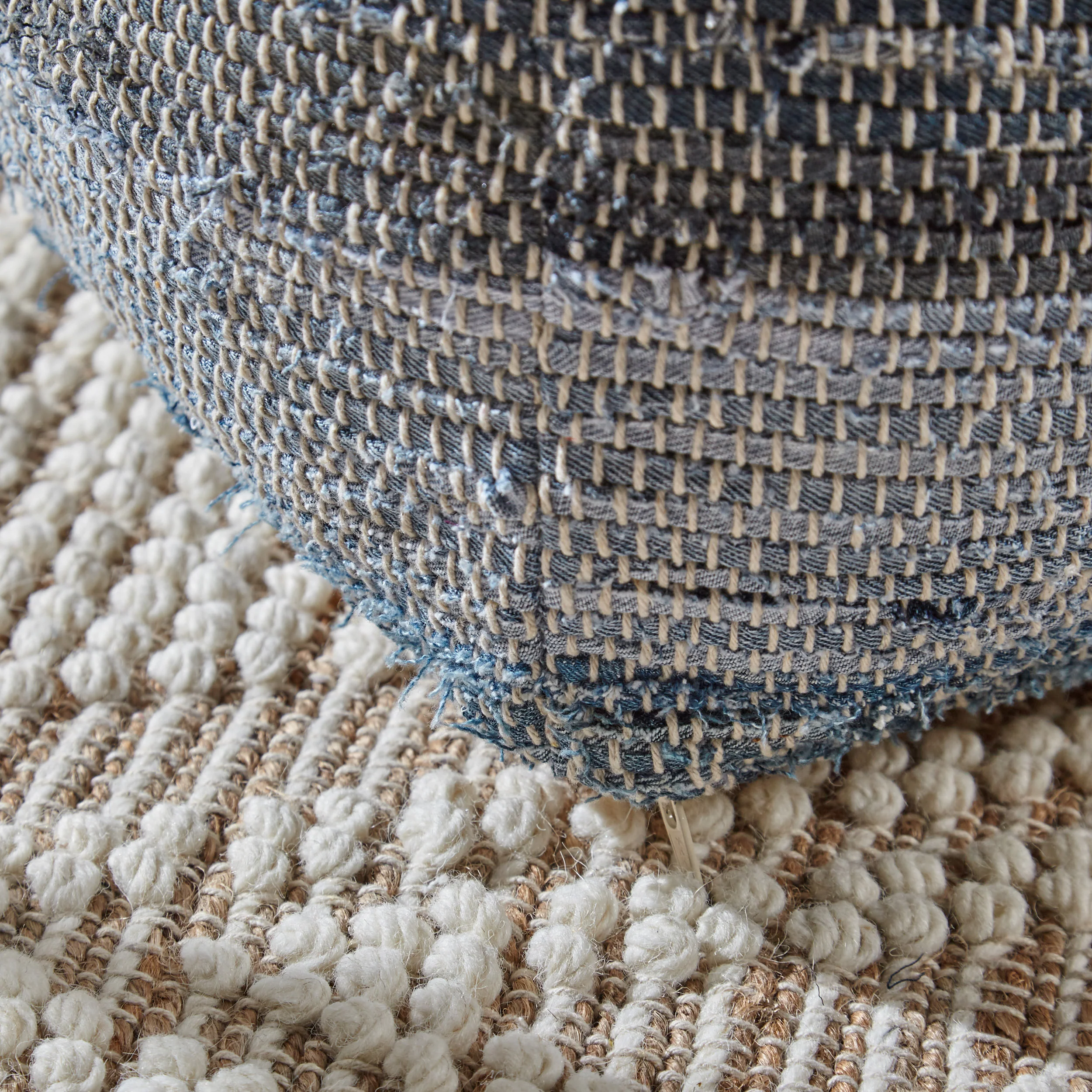 Althea Boho Cube Pouf - furnishings