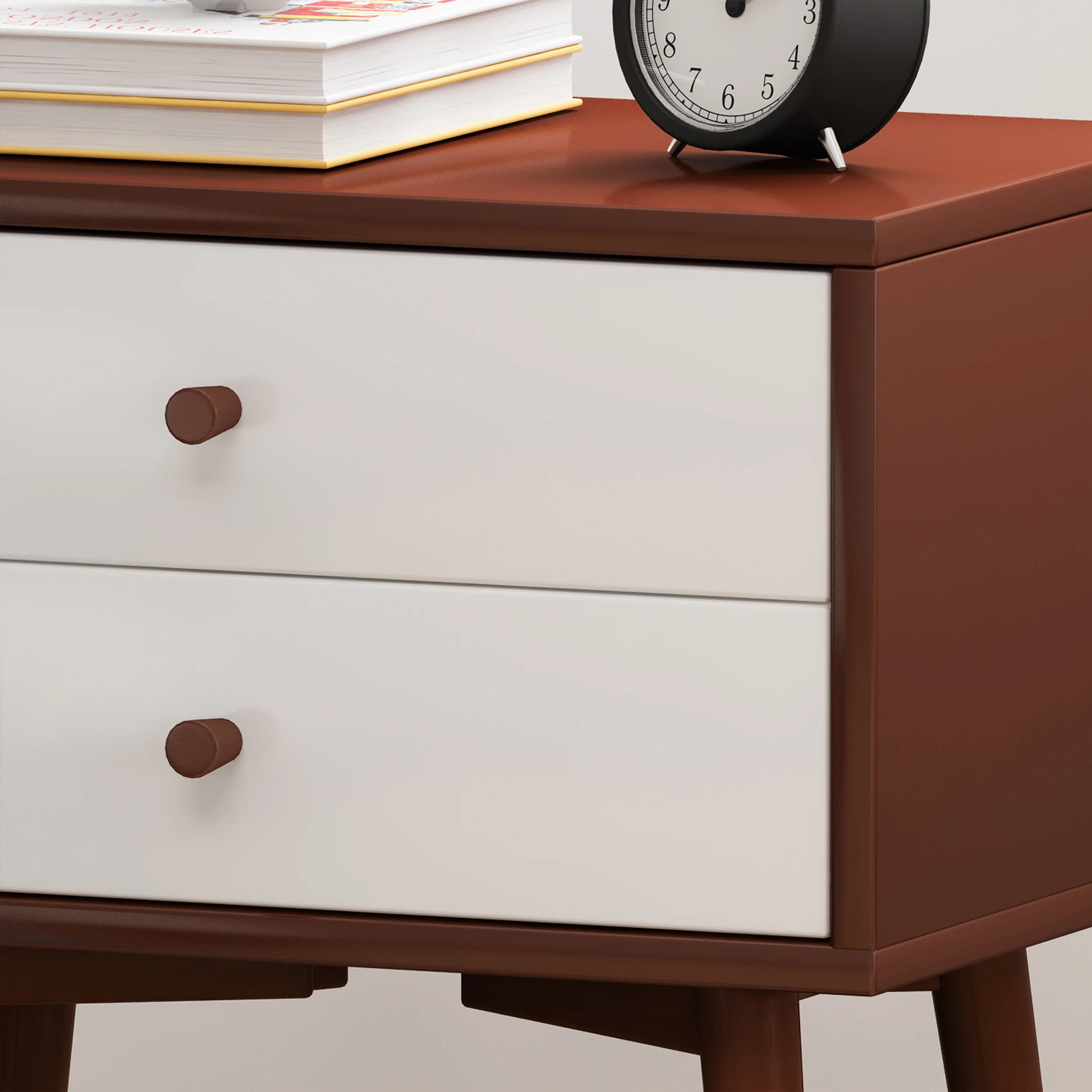 Verna Mid-Century Modern Side Table - furnishings