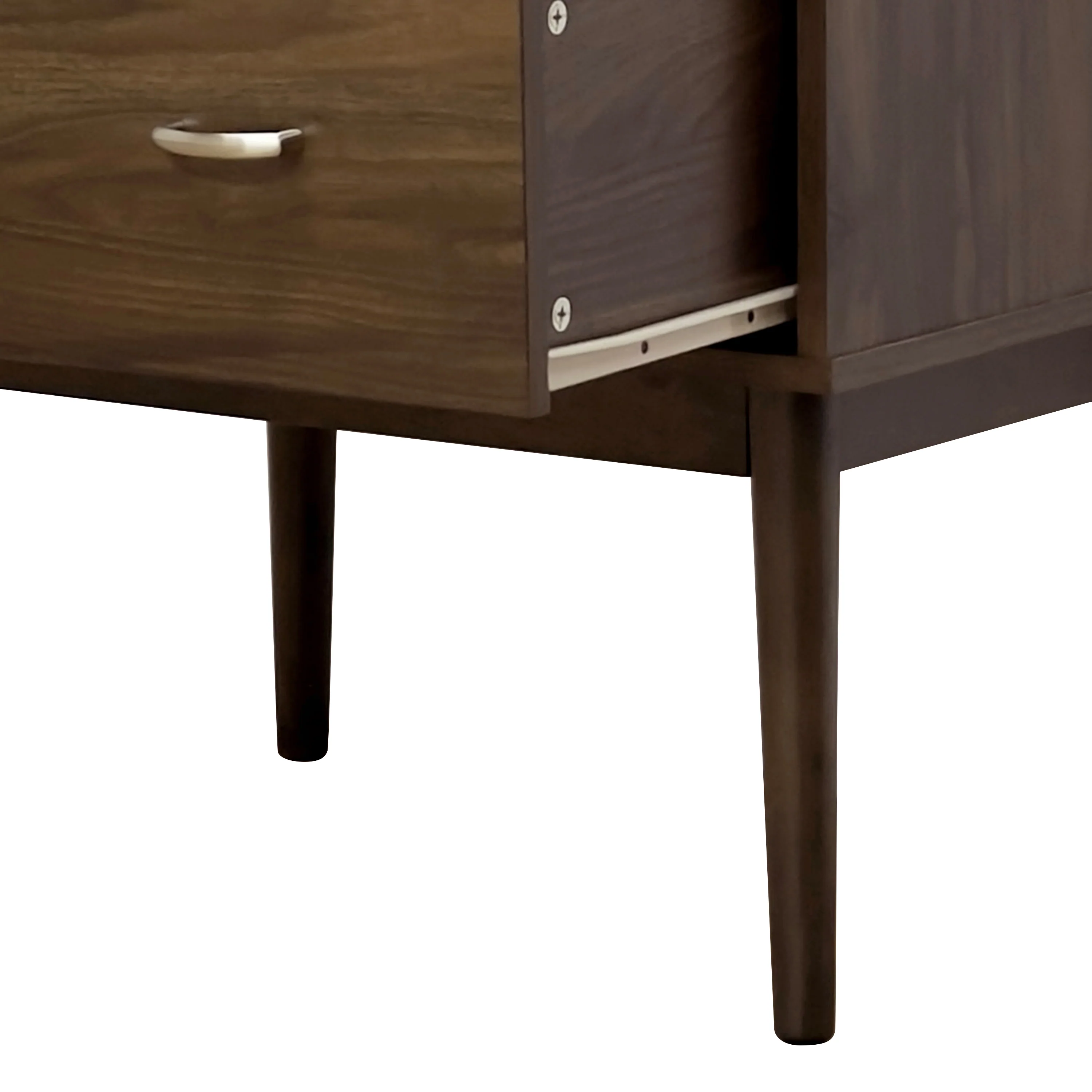 Wilbur Mid Century Modern Wooden 3 Drawer Chest - furnishings