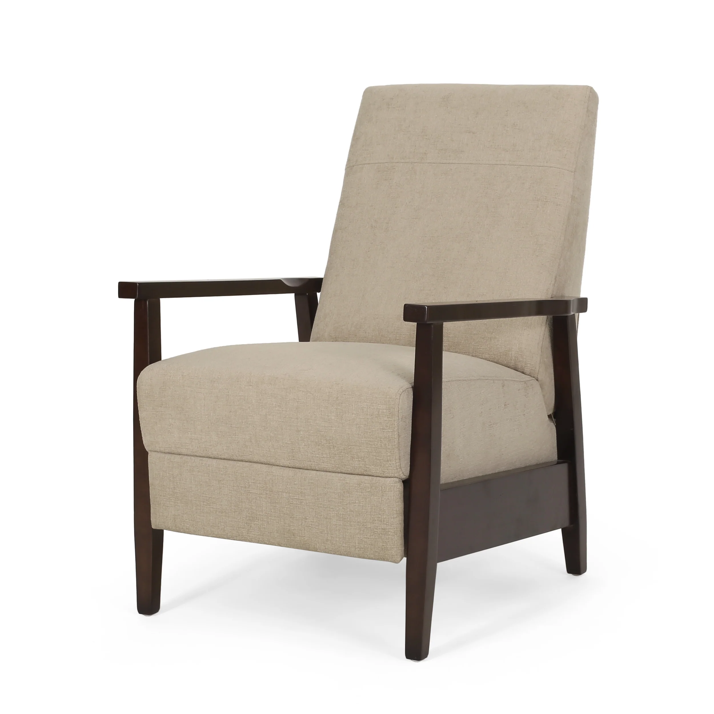 Coulee Contemporary Fabric Upholstered Pushback Recliner - furnishings
