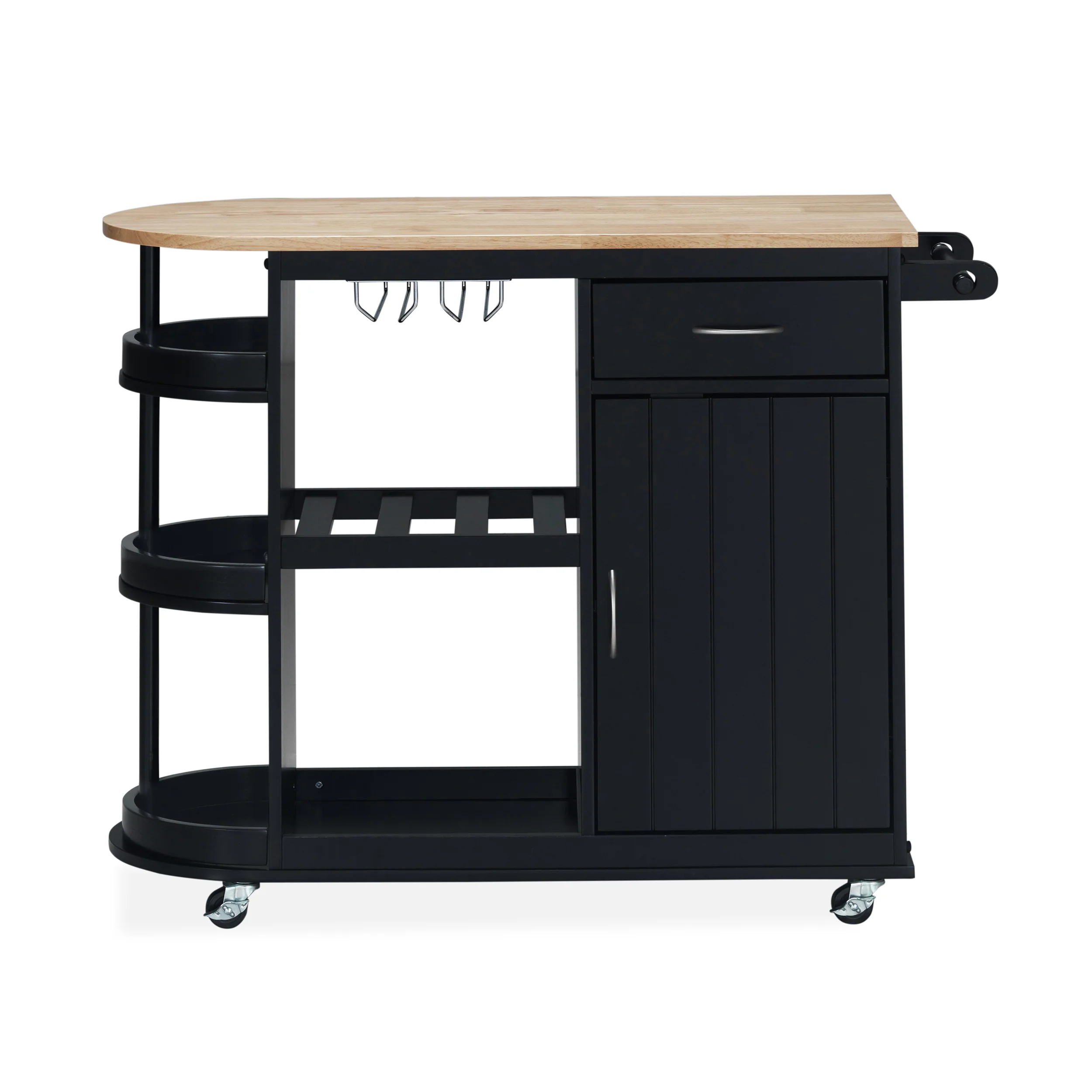 Averi Kitchen Cart with Wheels - furnishings