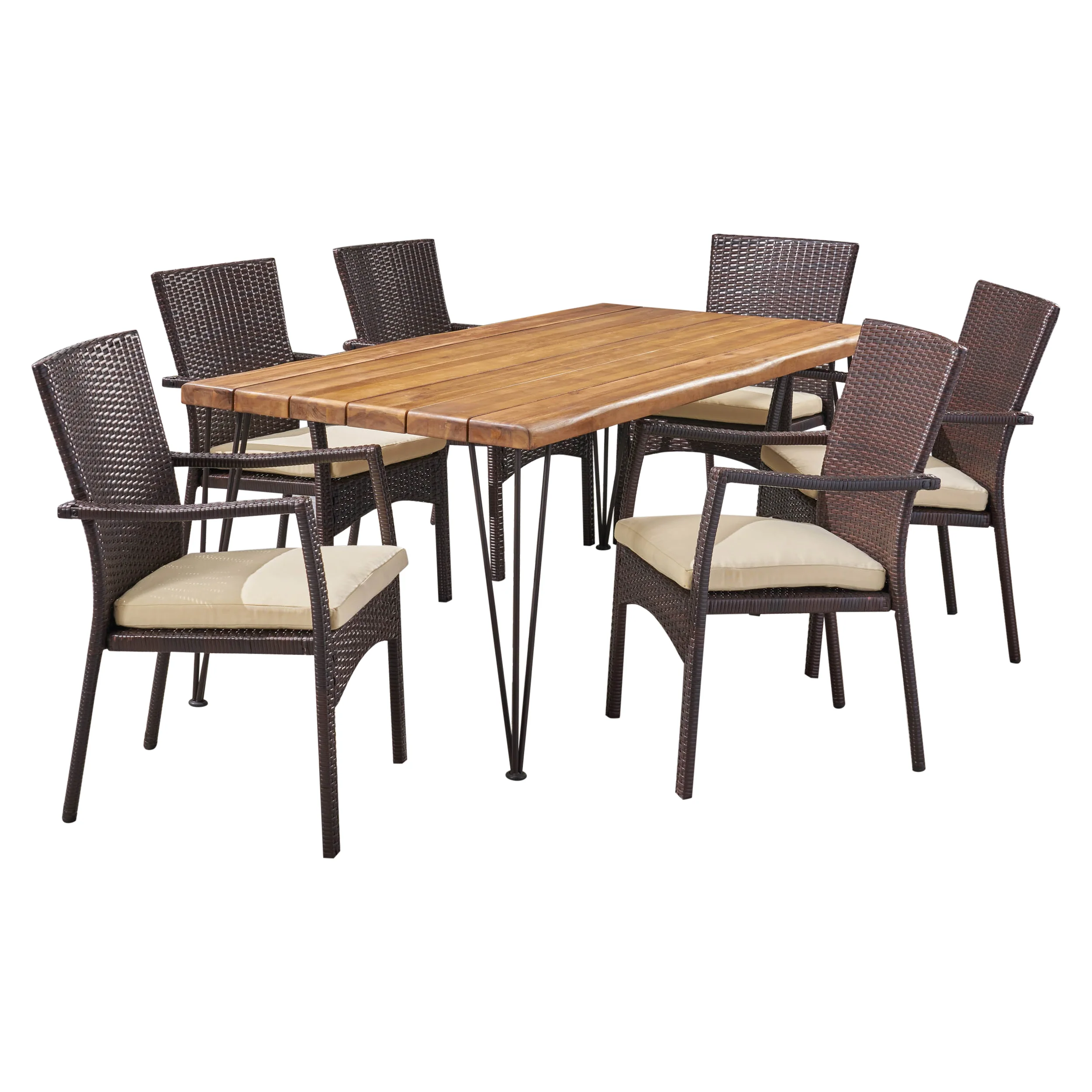 Archie Patio Dining Set - furnishings