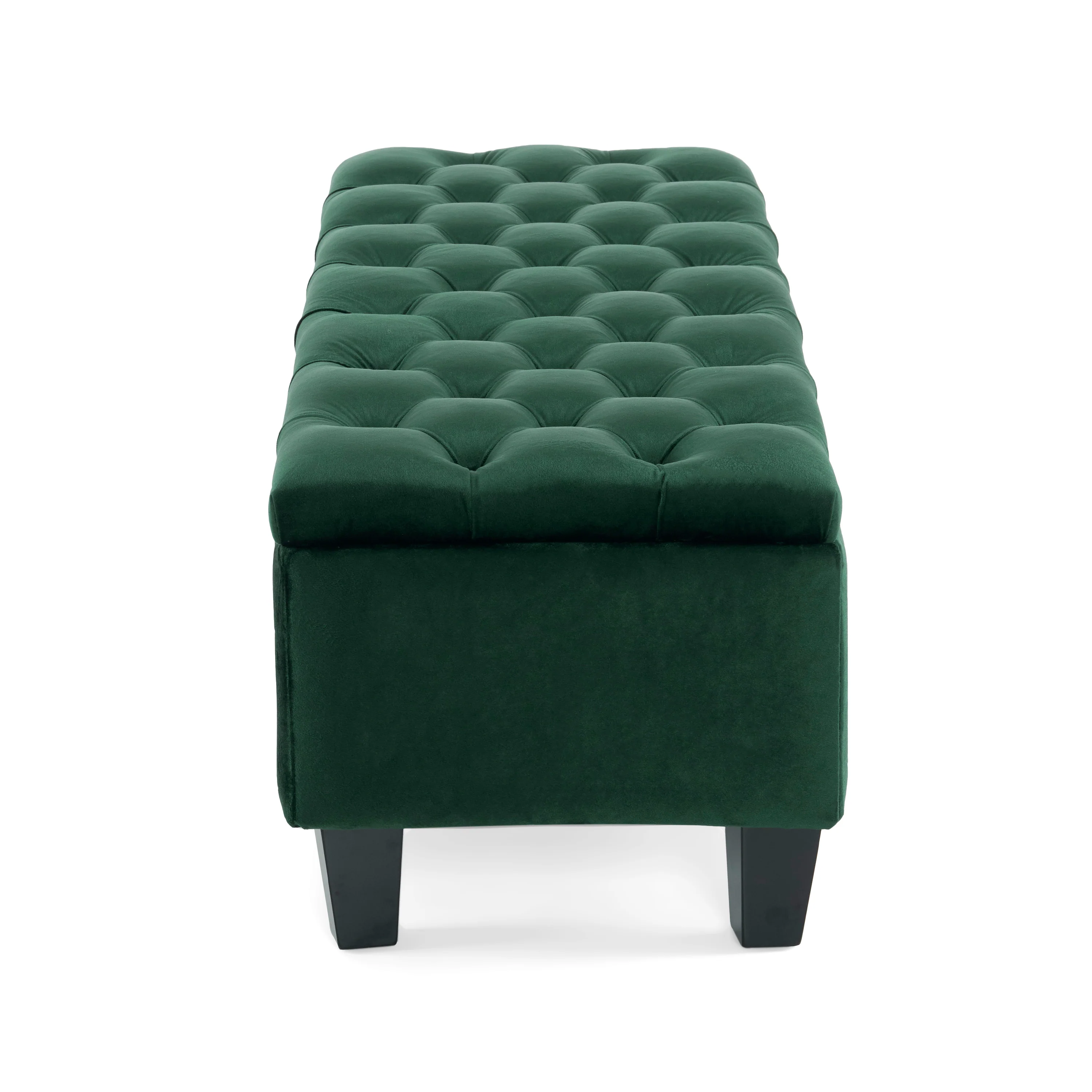 Noctiss Tufted Fabric Ottoman Bench - furnishings