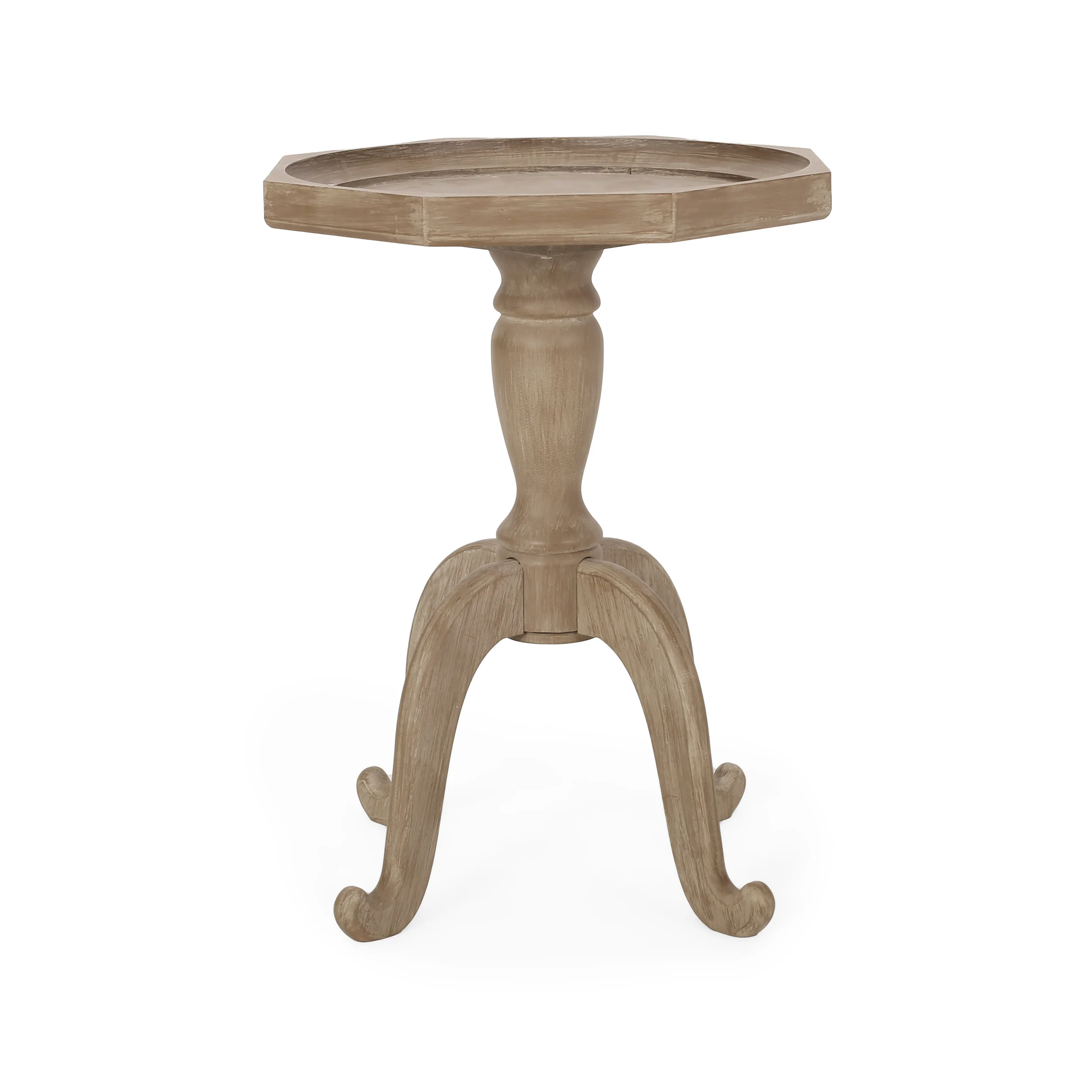 Jaryn French Country Accent Table with Octagonal Top - furnishings