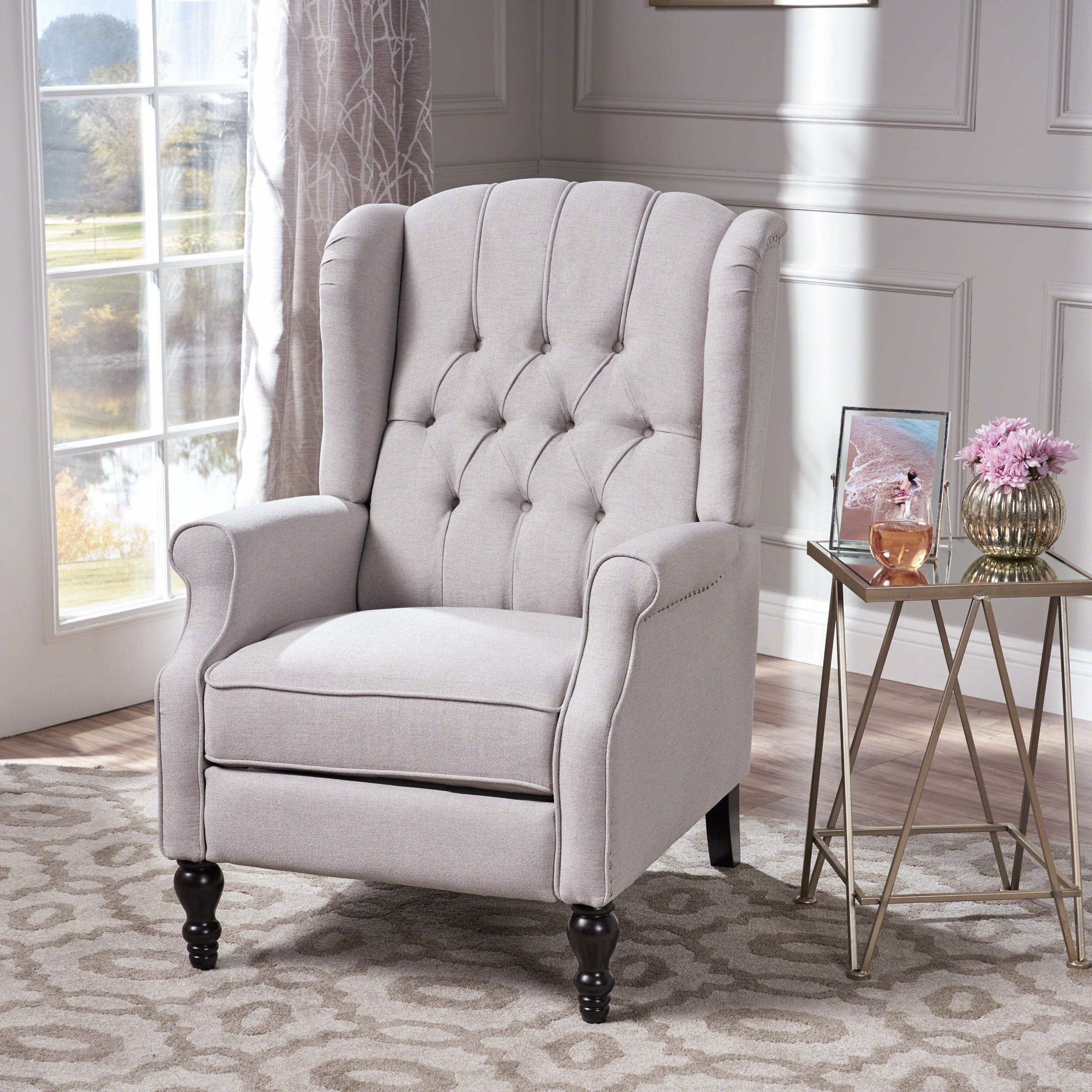 Elizabeth Tufted Back Recliner - furnishings