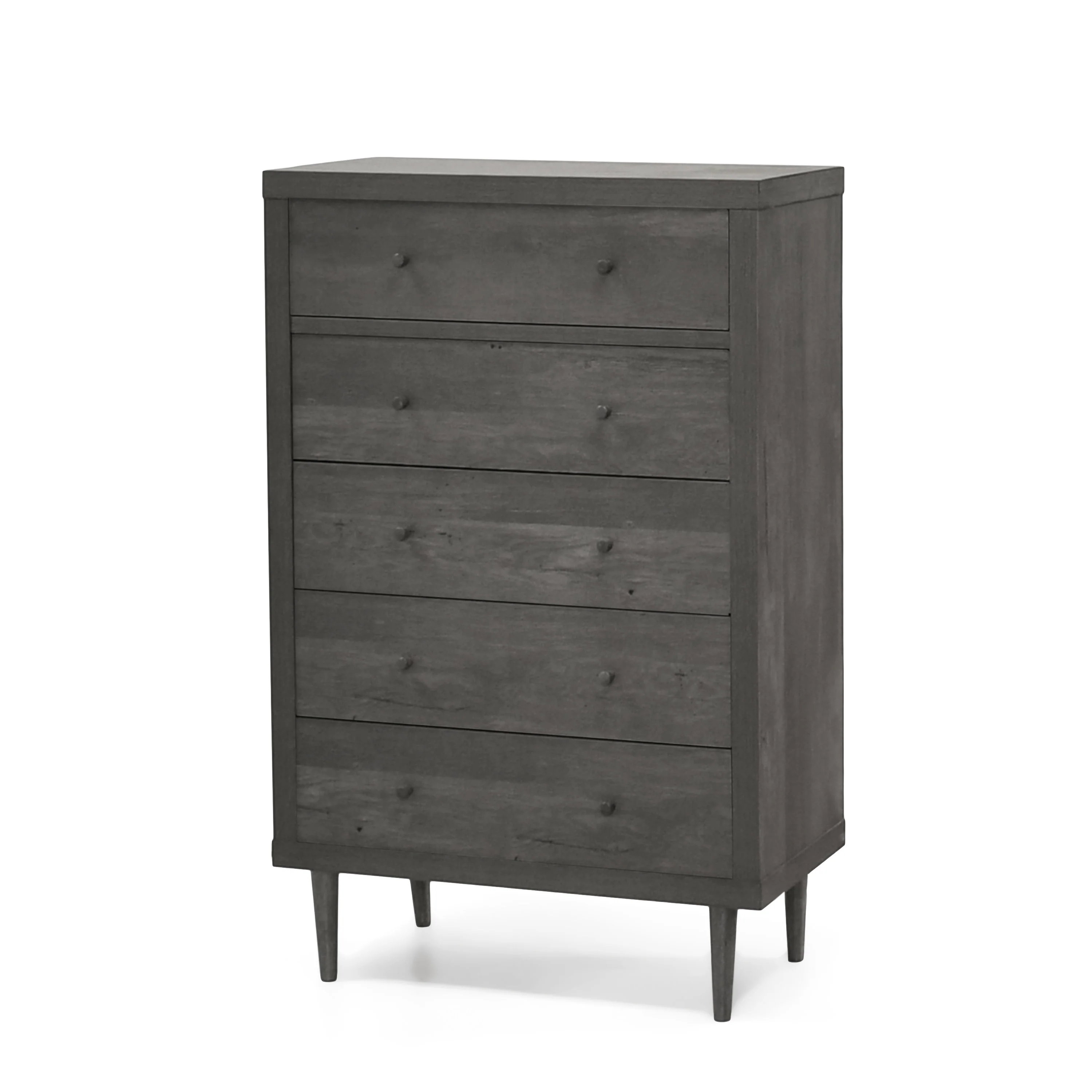 Farhart Mid Century Modern 5 Drawer Dresser - furnishings