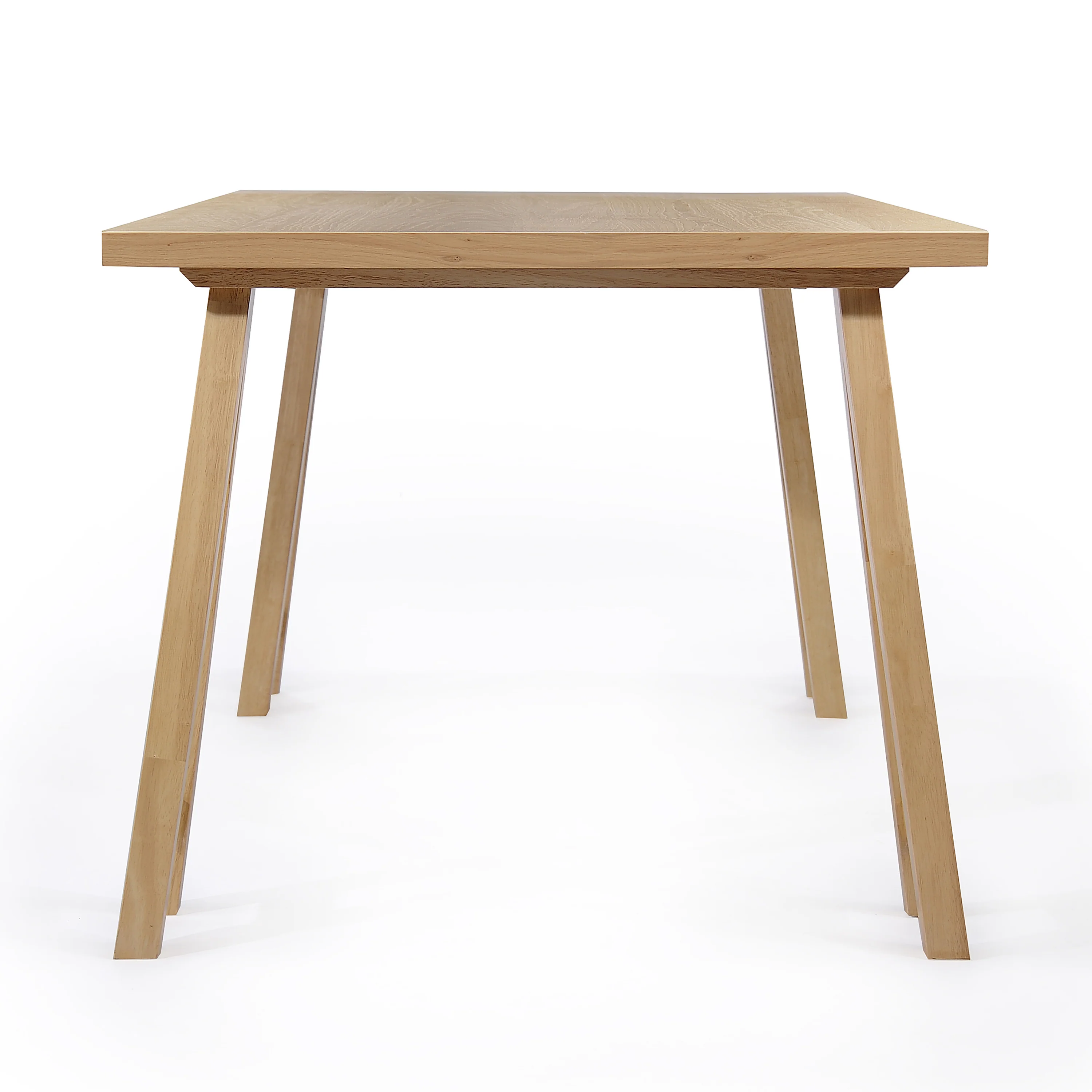 Angela Farmhouse Cottage 7 Piece Faux Wood Dining Set with Rubberwood Chairs, Antique White - furnishings