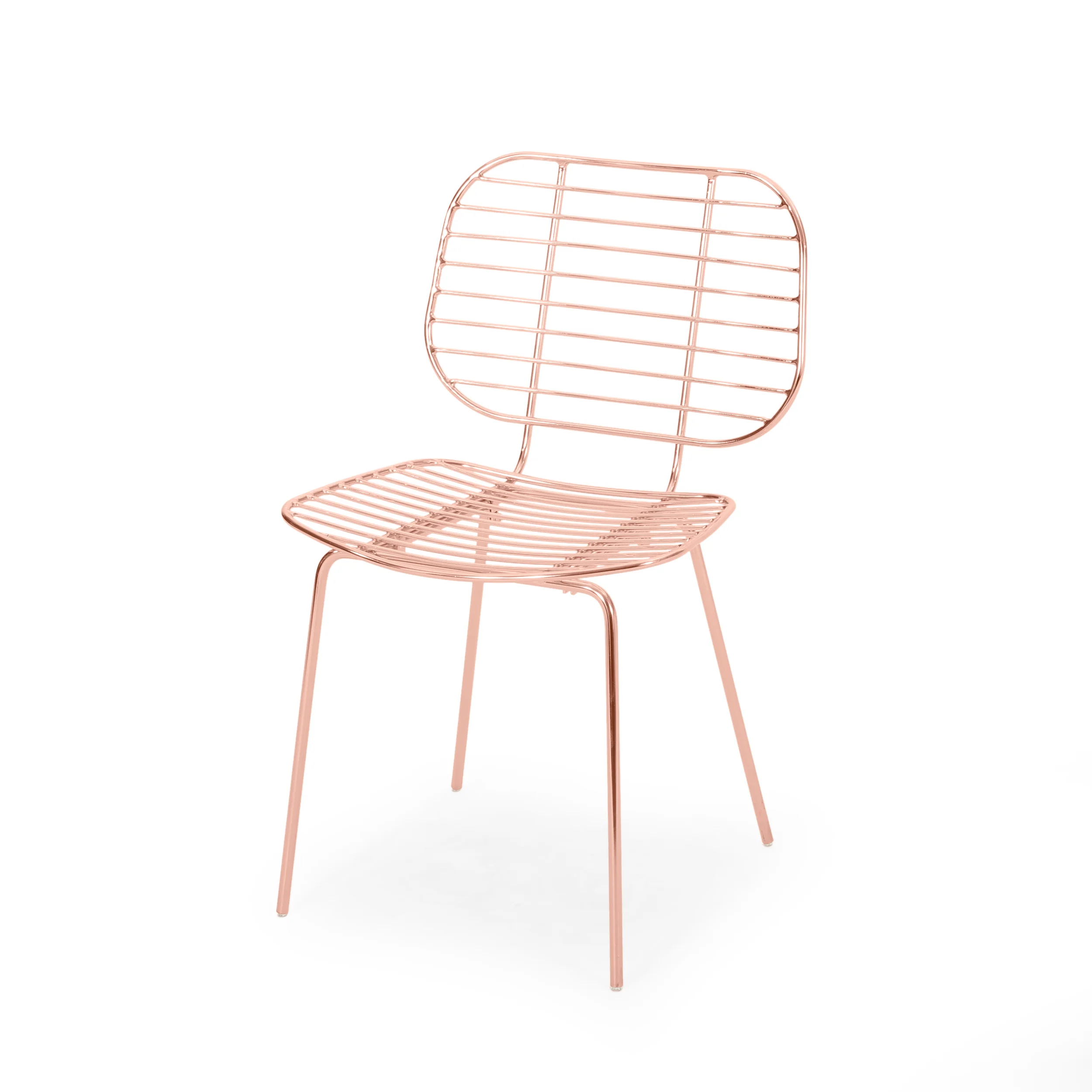 Spyridon Modern Glam Iron Dining Chair - furnishings