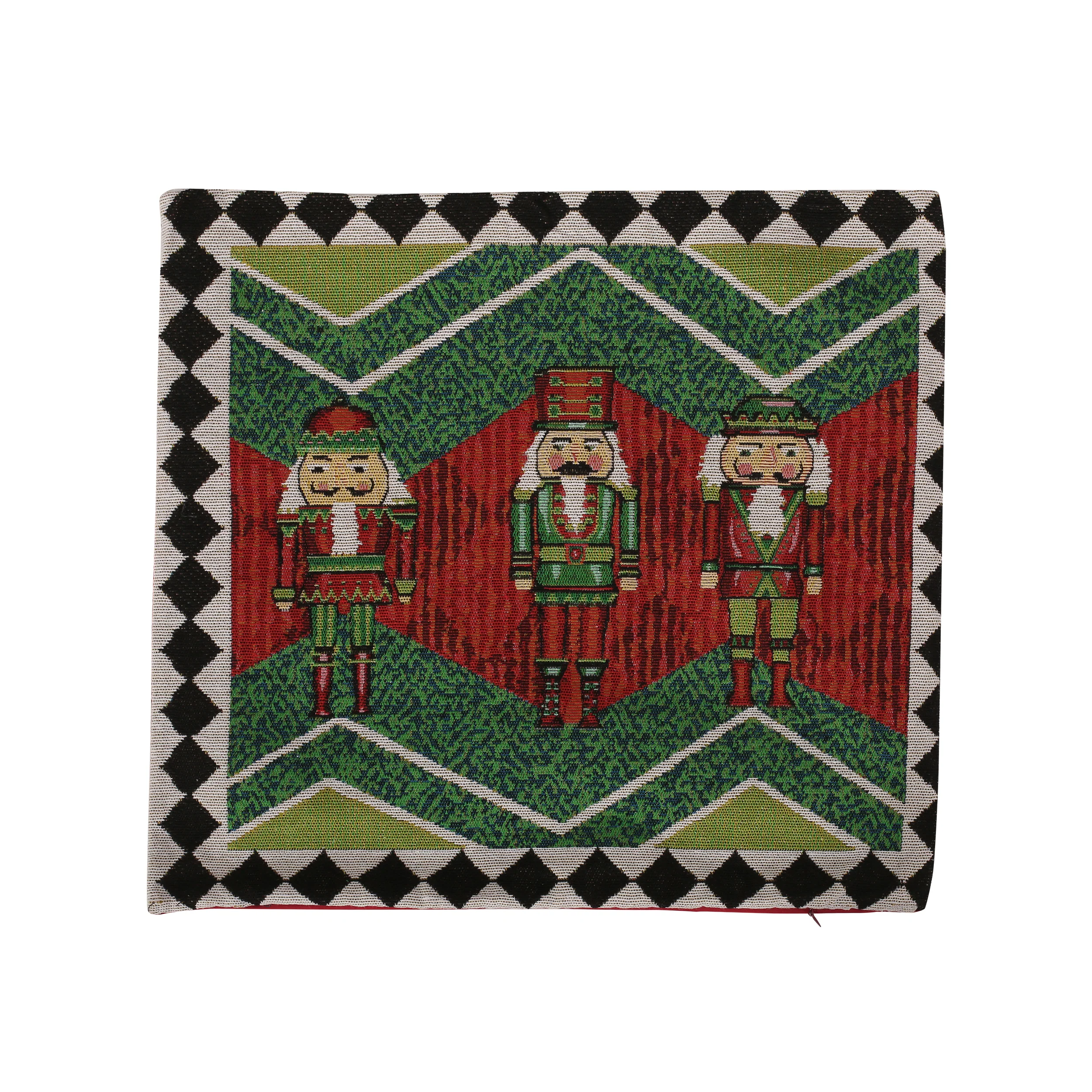 Bayou Modern Fabric Christmas Throw Pillow Cover - furnishings