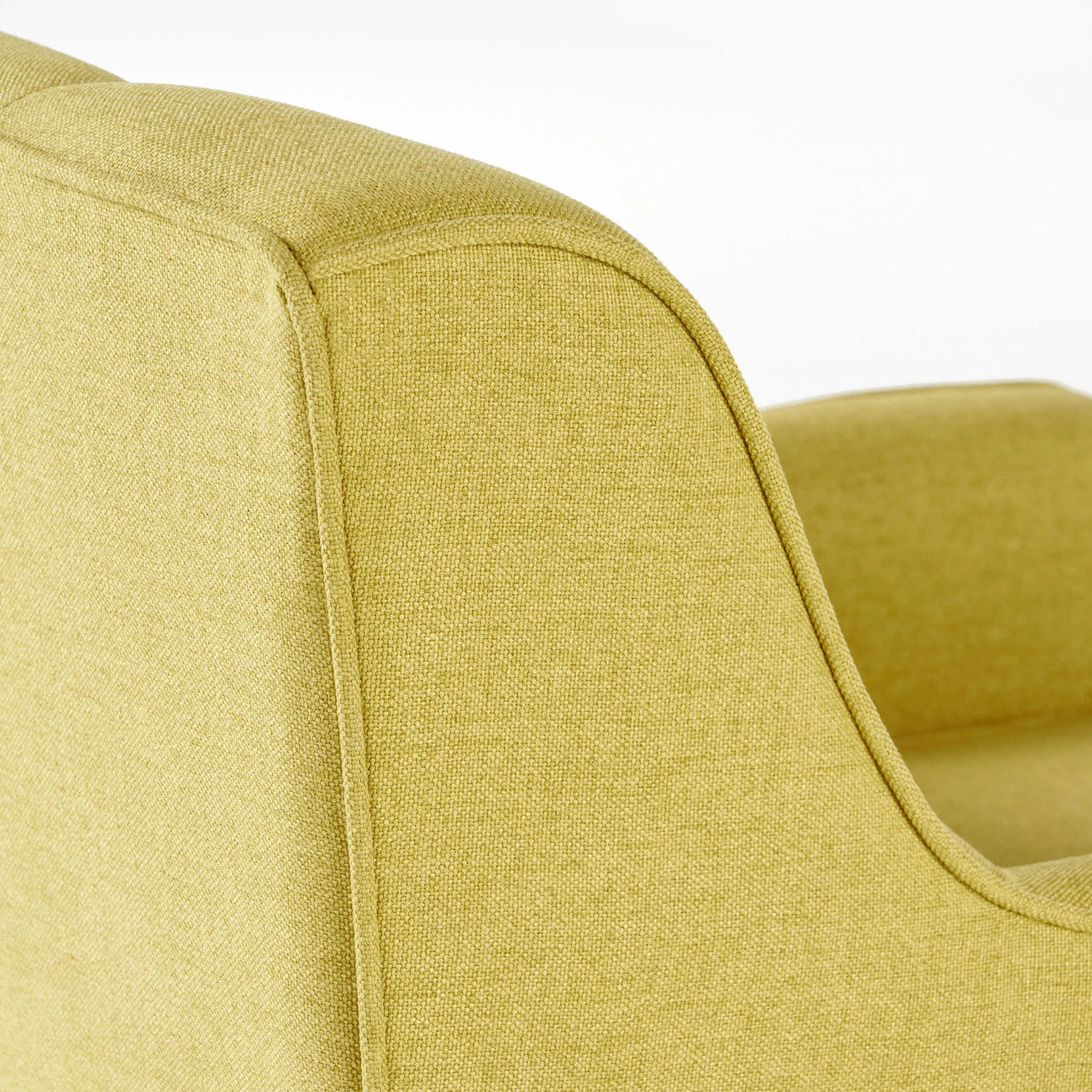 Fontinella Mid Century Tufted Back Fabric Arm Chair - furnishings