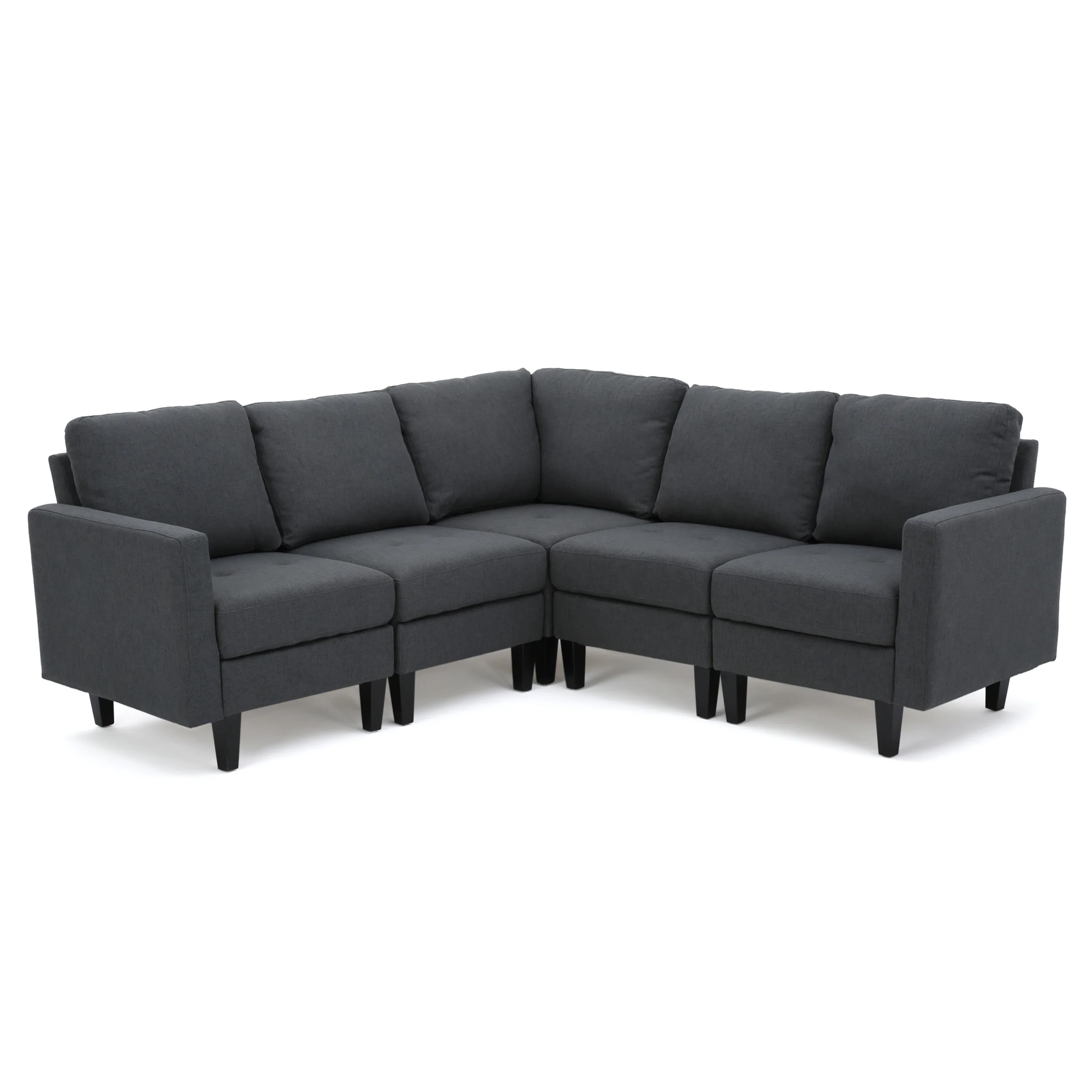 Bridger Fabric Sectional Couch - furnishings