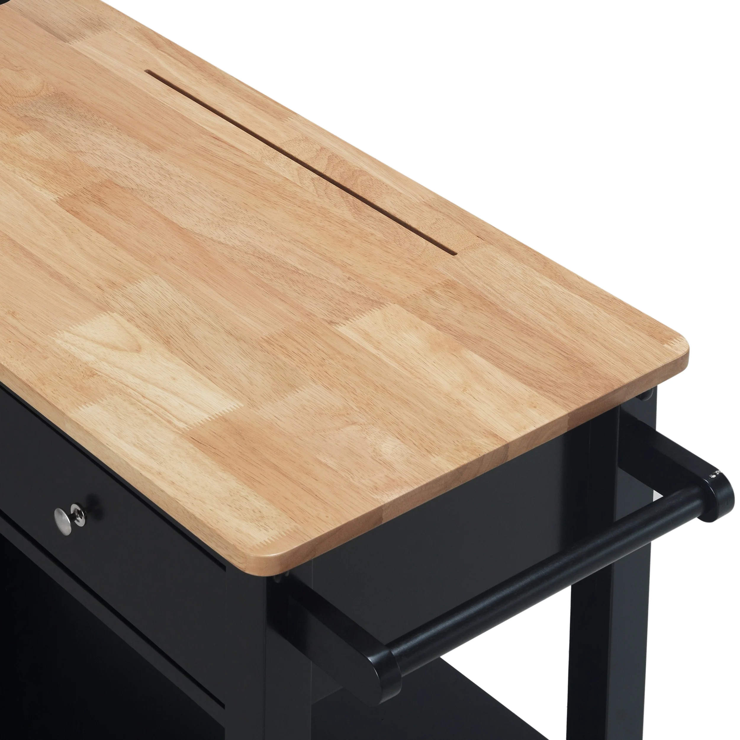 Julien Kitchen Cart with Wheels - furnishings