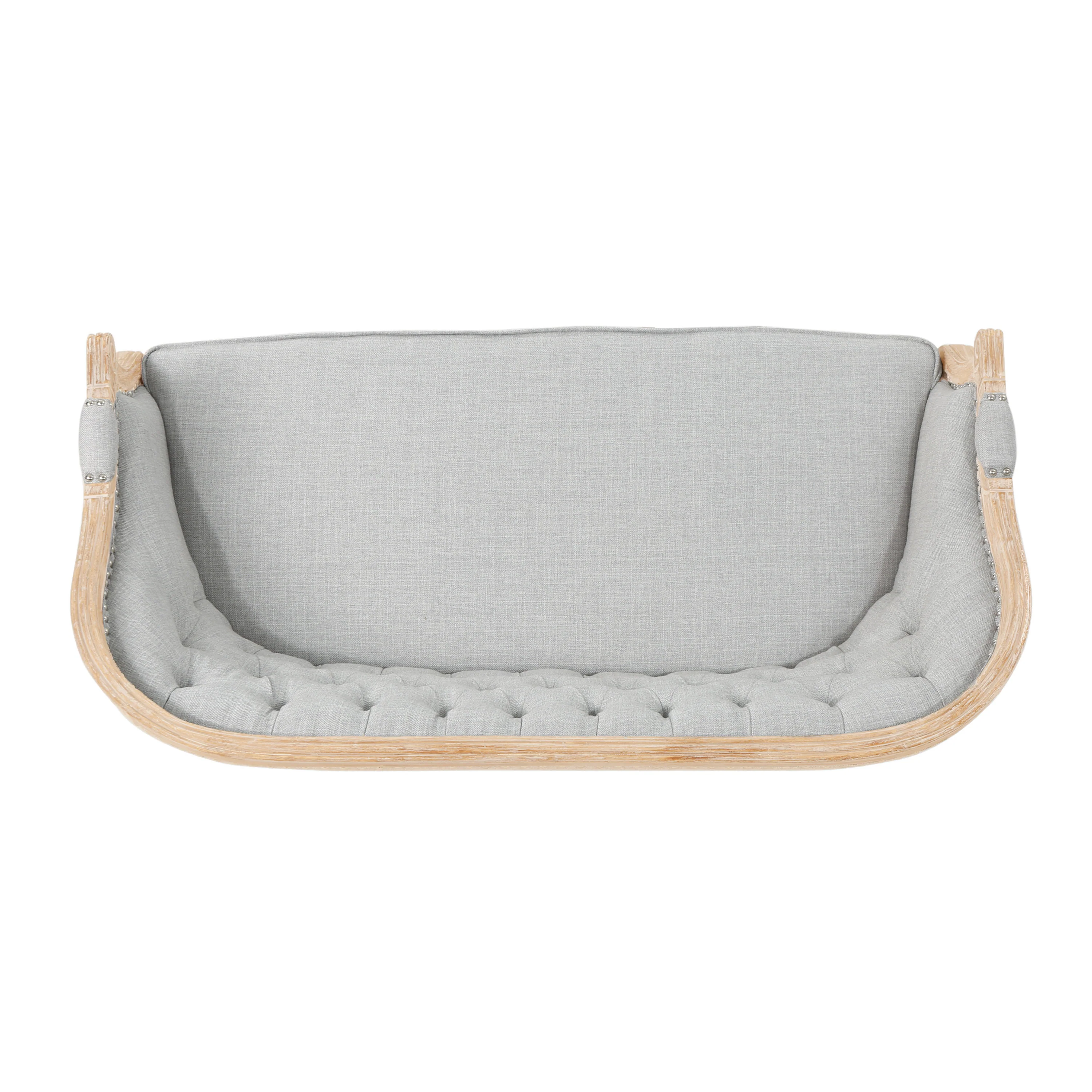 Megan Traditional Tufted Upholstered Loveseat - furnishings
