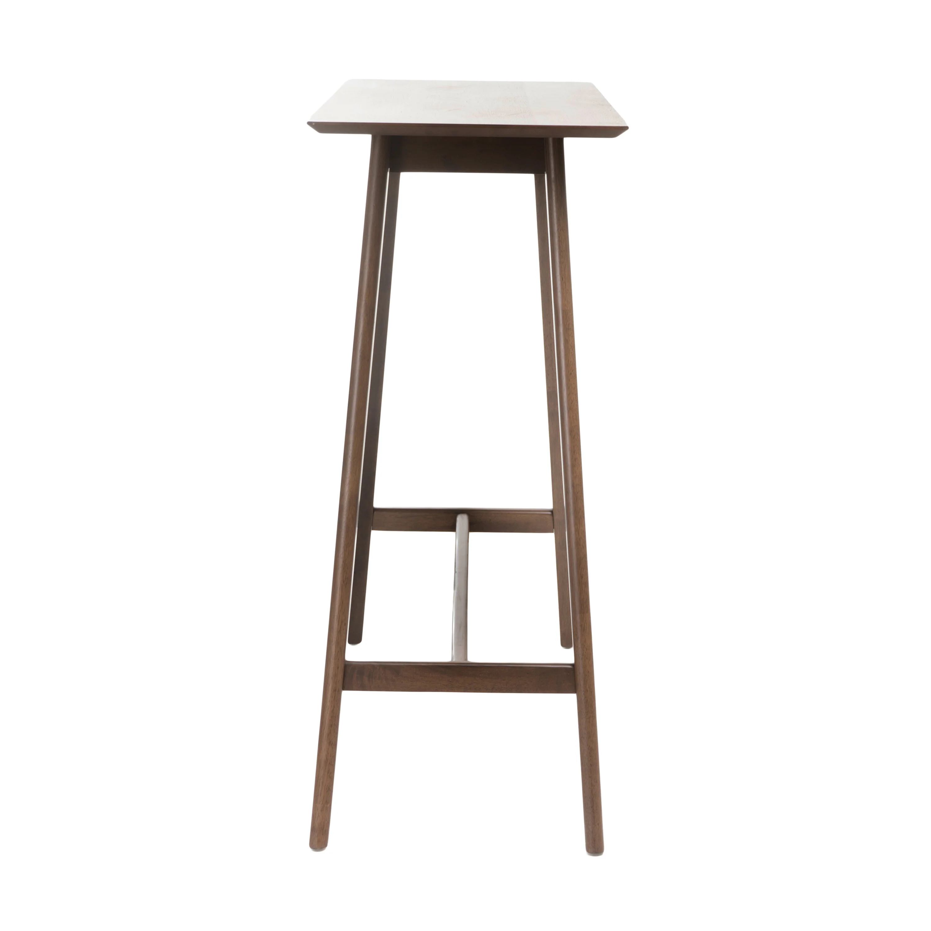 Margaret Mid-Century Rectangular Bar Table with Tapered Legs - furnishings